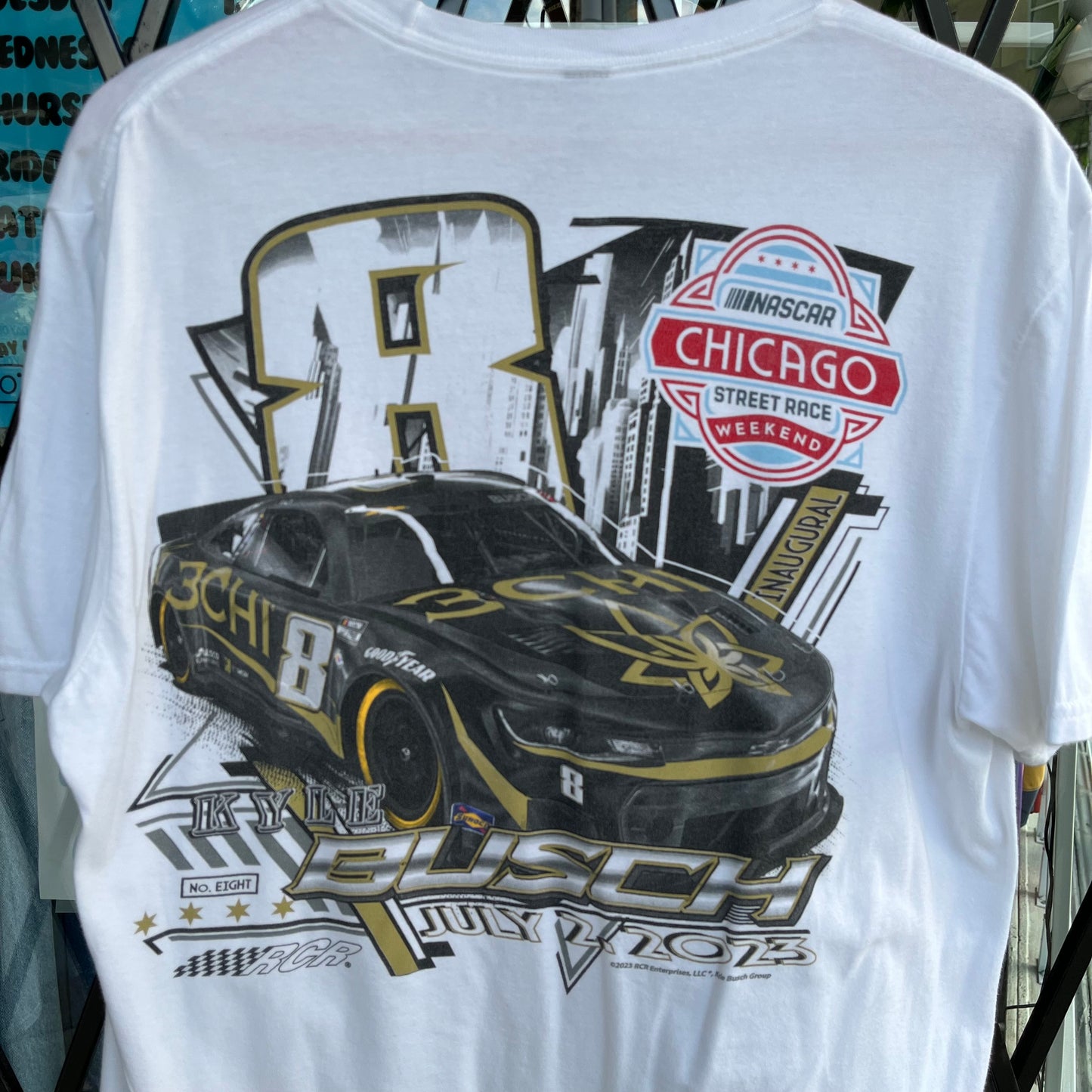 2023 NASCAR Chicago Street Race Tee - Size L