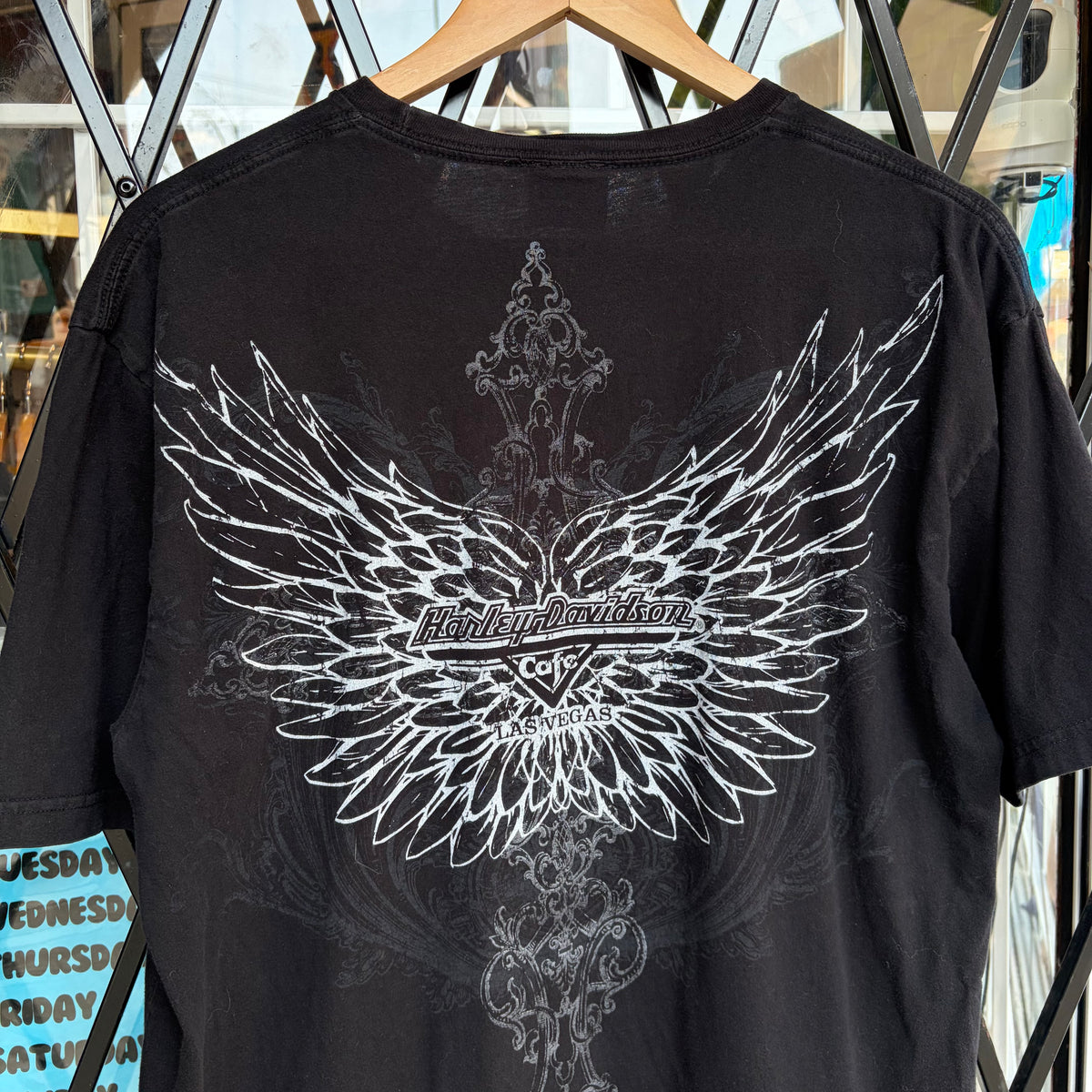 Y2K Harley Davidson Skull Tee - Size XL