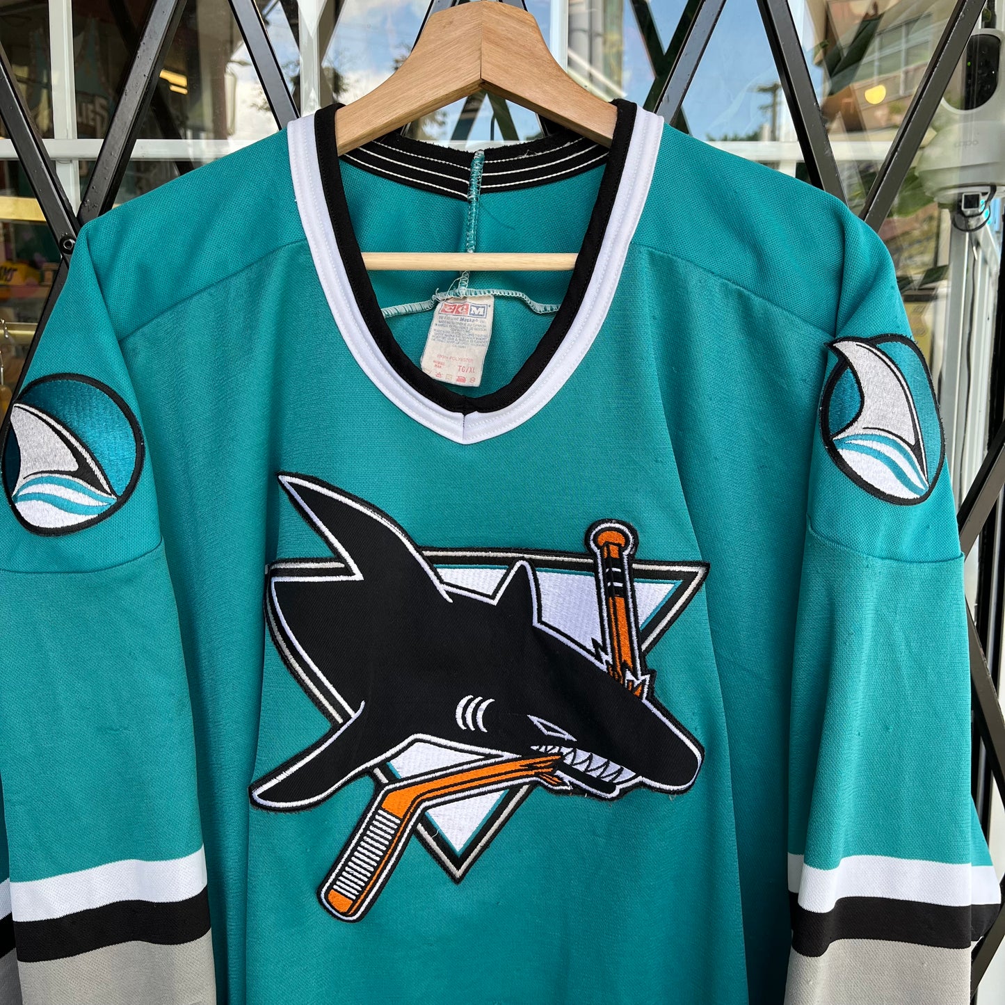 Vintage San Jose Sharks Jersey - Size XL