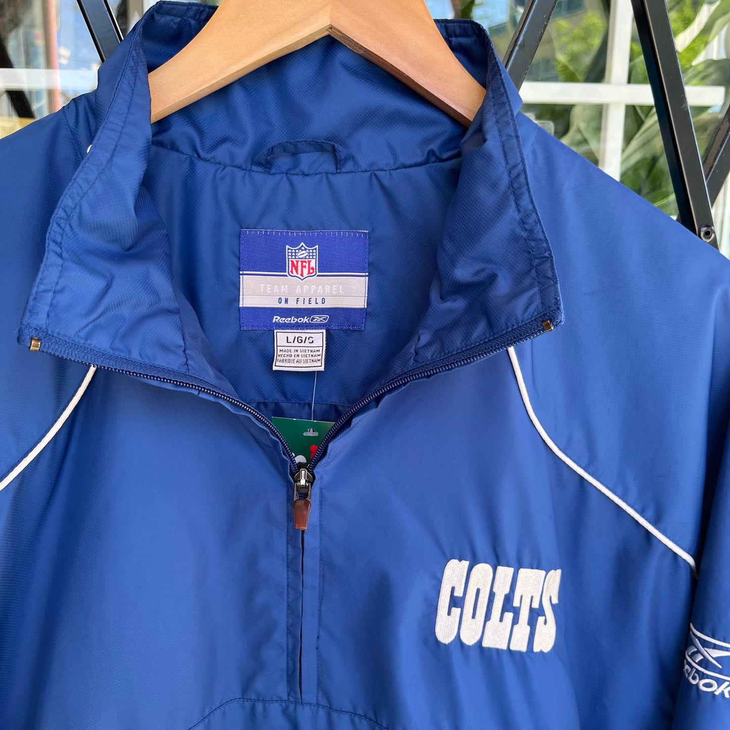 Vintage Reebok Indianapolis Colts Windbreaker - Size L