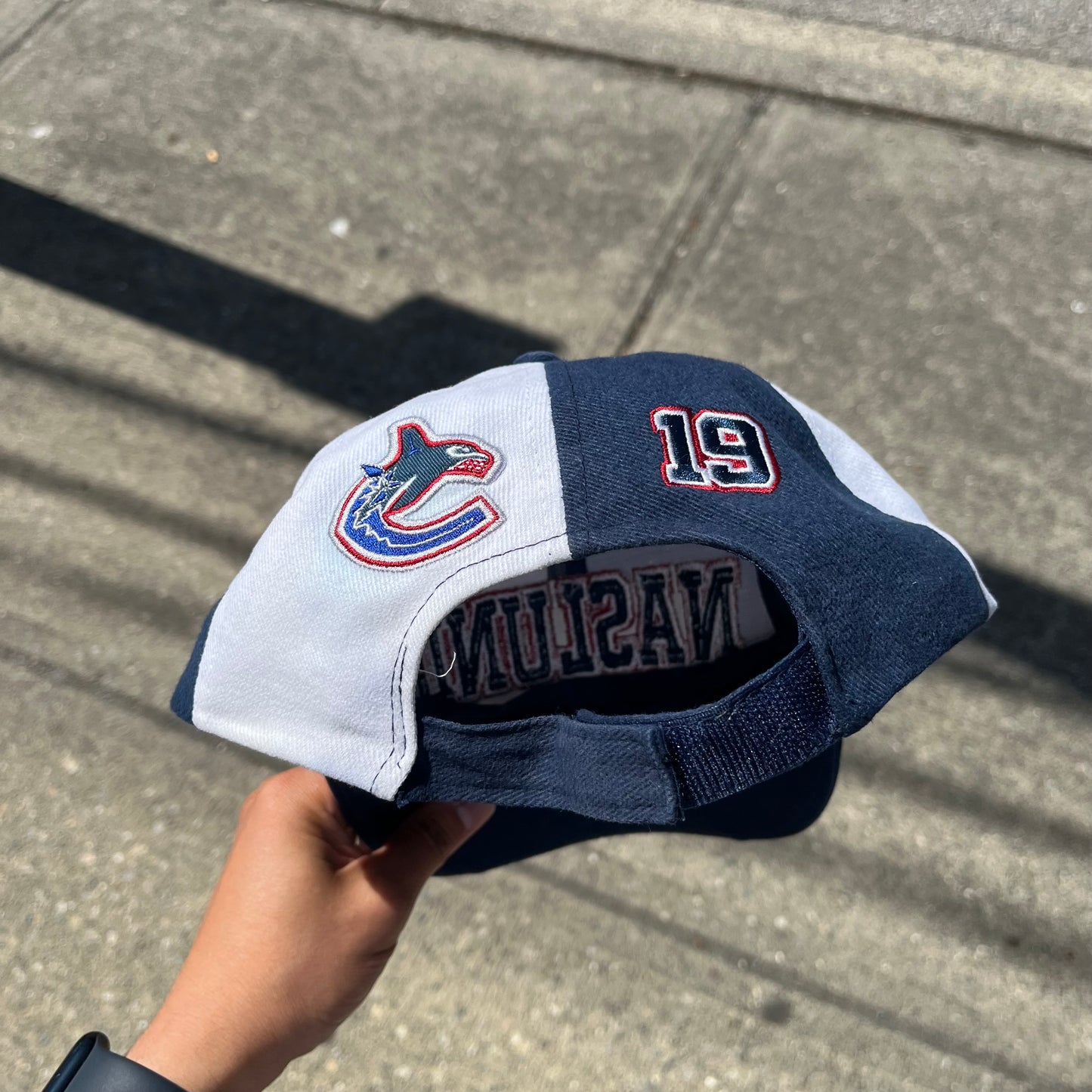 Vintage Vancouver Canucks Marcus Naslund Hat