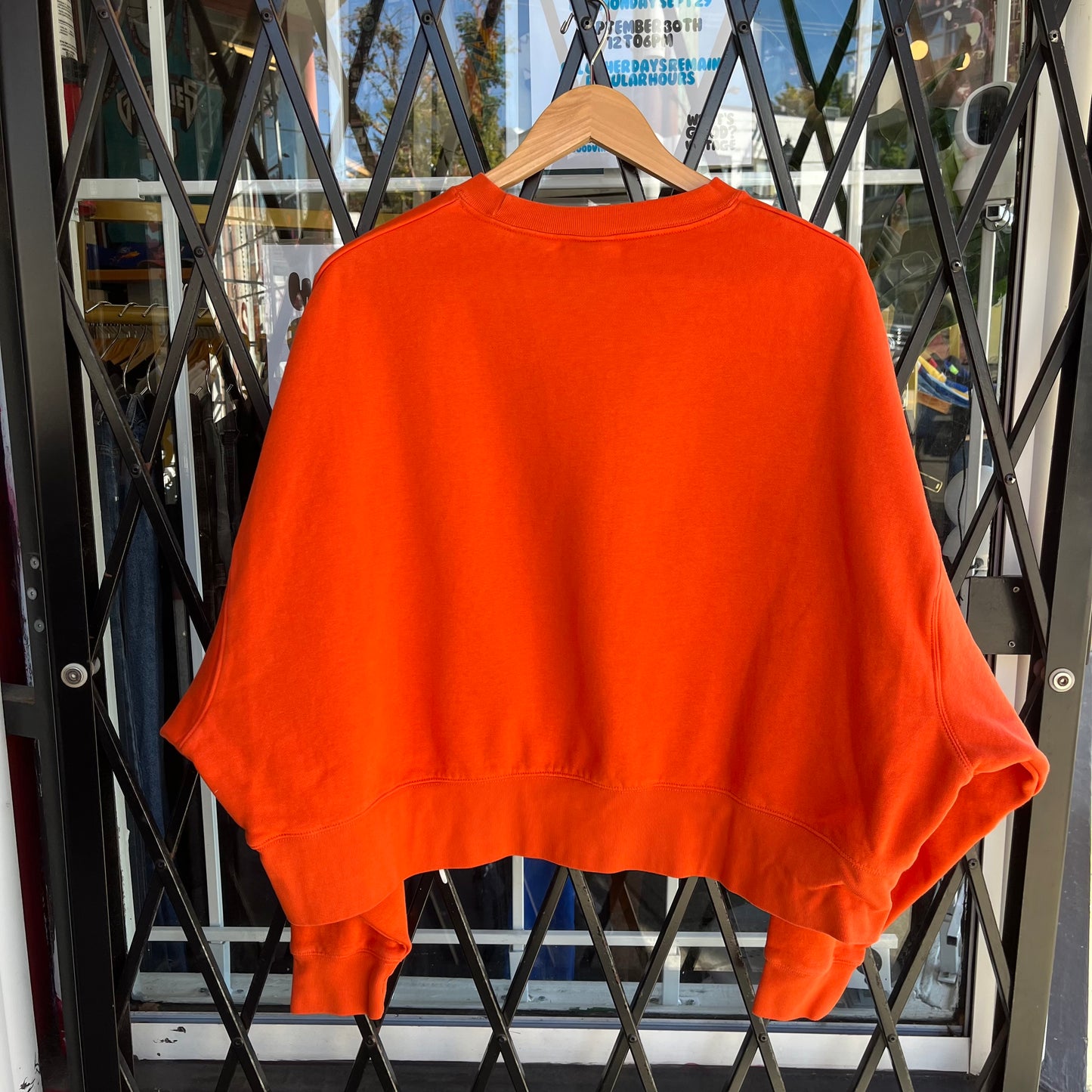 Newer Nike Oversized Cropped Sweater - Size Womens L