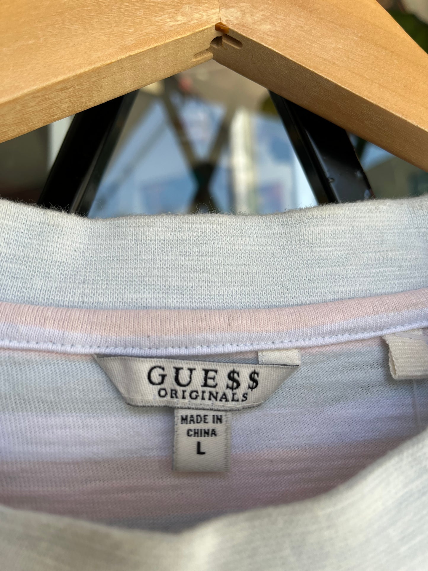 A$AP Rocky x Guess Stripe Tee - Size L