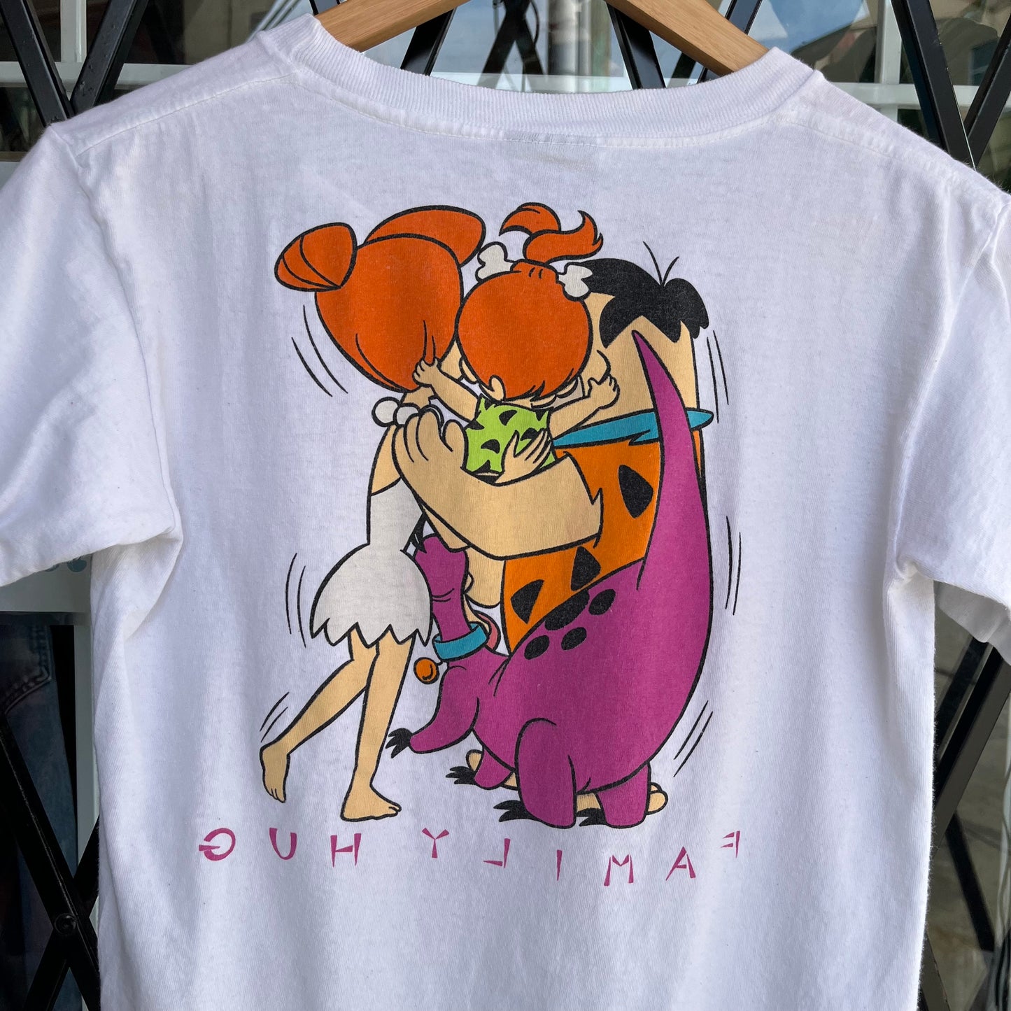 1994 Flintstones Family Hug Tee - Size Youth XL