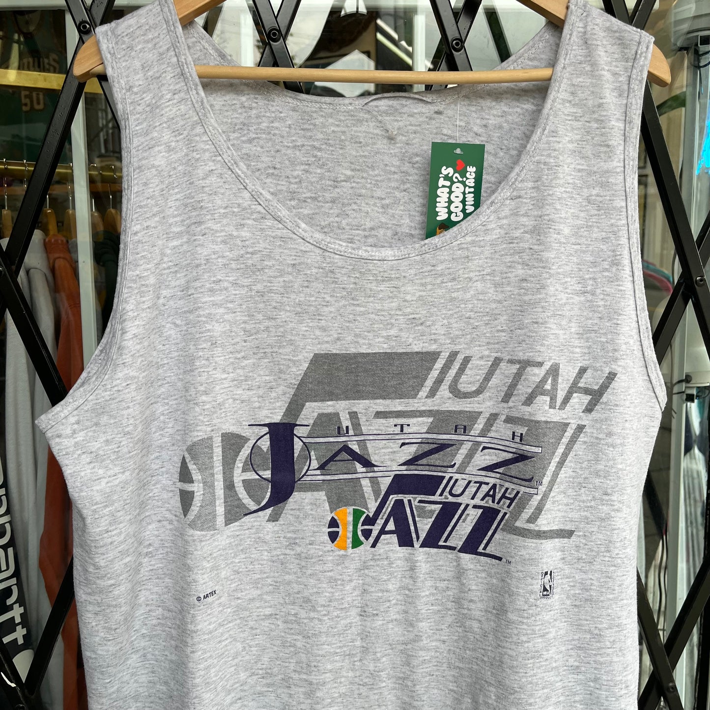 Vintage Utah Jazz Tank Top - Size L