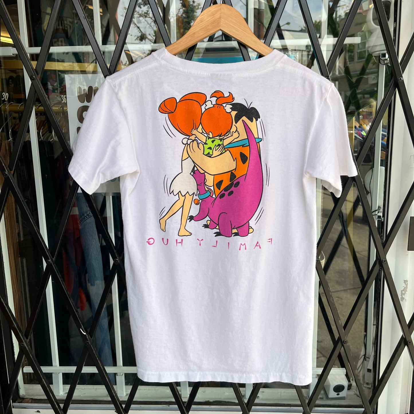 1994 Flintstones Family Hug Tee - Size Youth XL