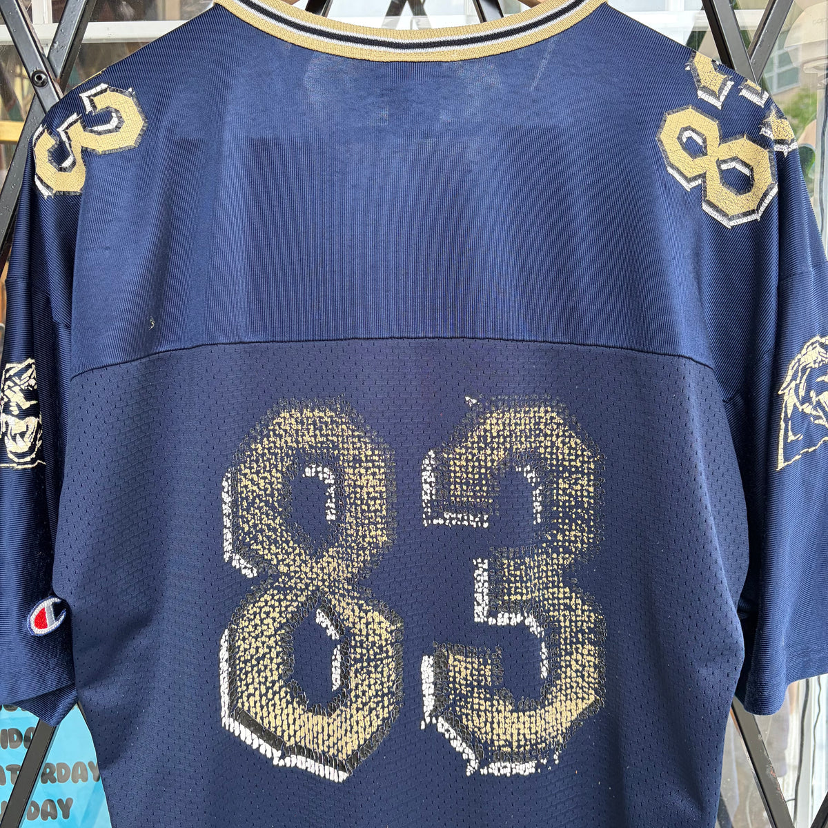 Vintage Champion Pittsburg University Football Jersey - Size 40 (M)