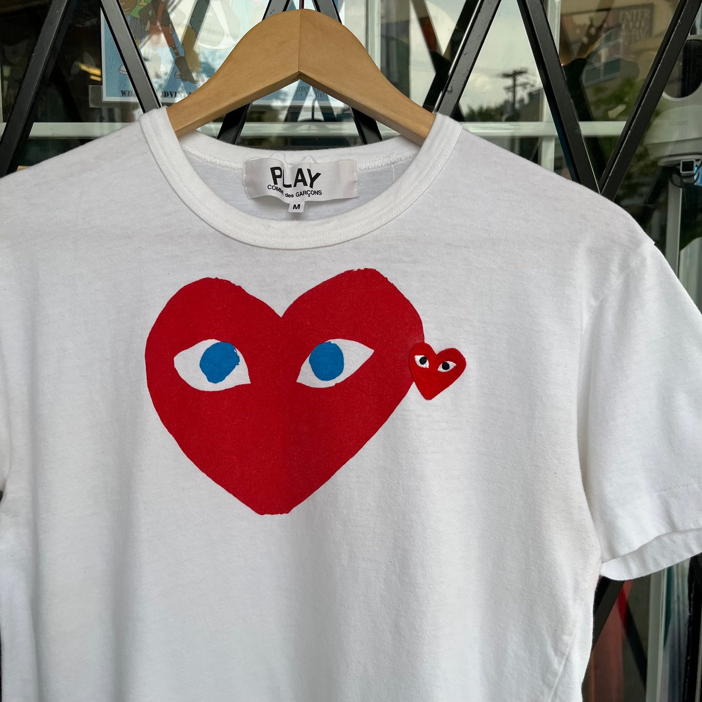 CDG PLAY Tee - Size M