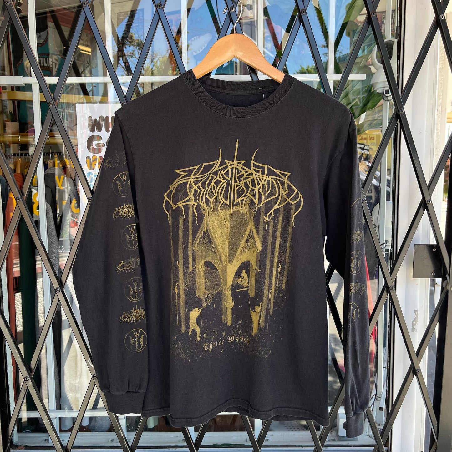 Wolves Black Metal Band Long Sleeve - Size M