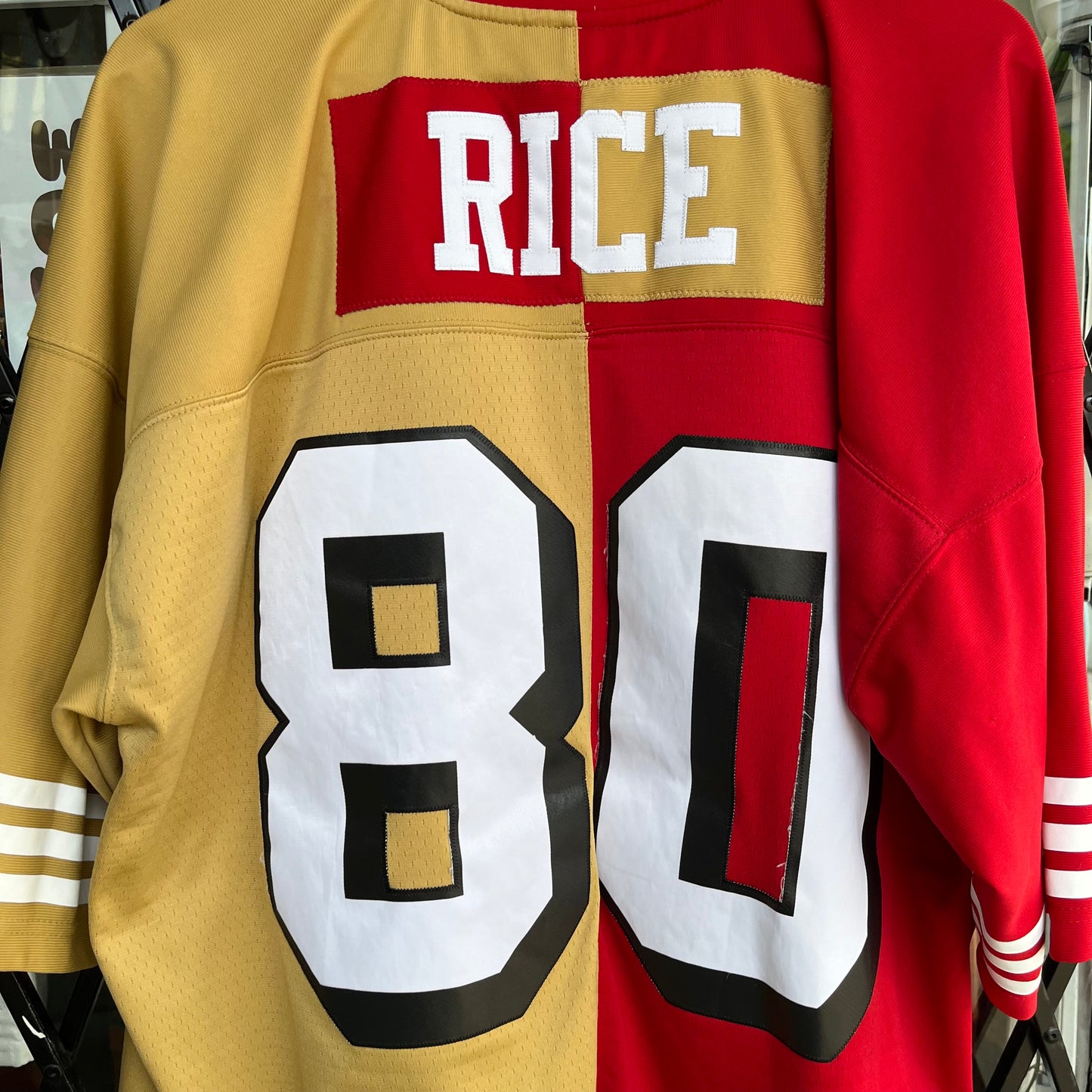 Mitchell & Ness SF 49ers Jerry Rice Split Jersey - Size 52 (XXL)
