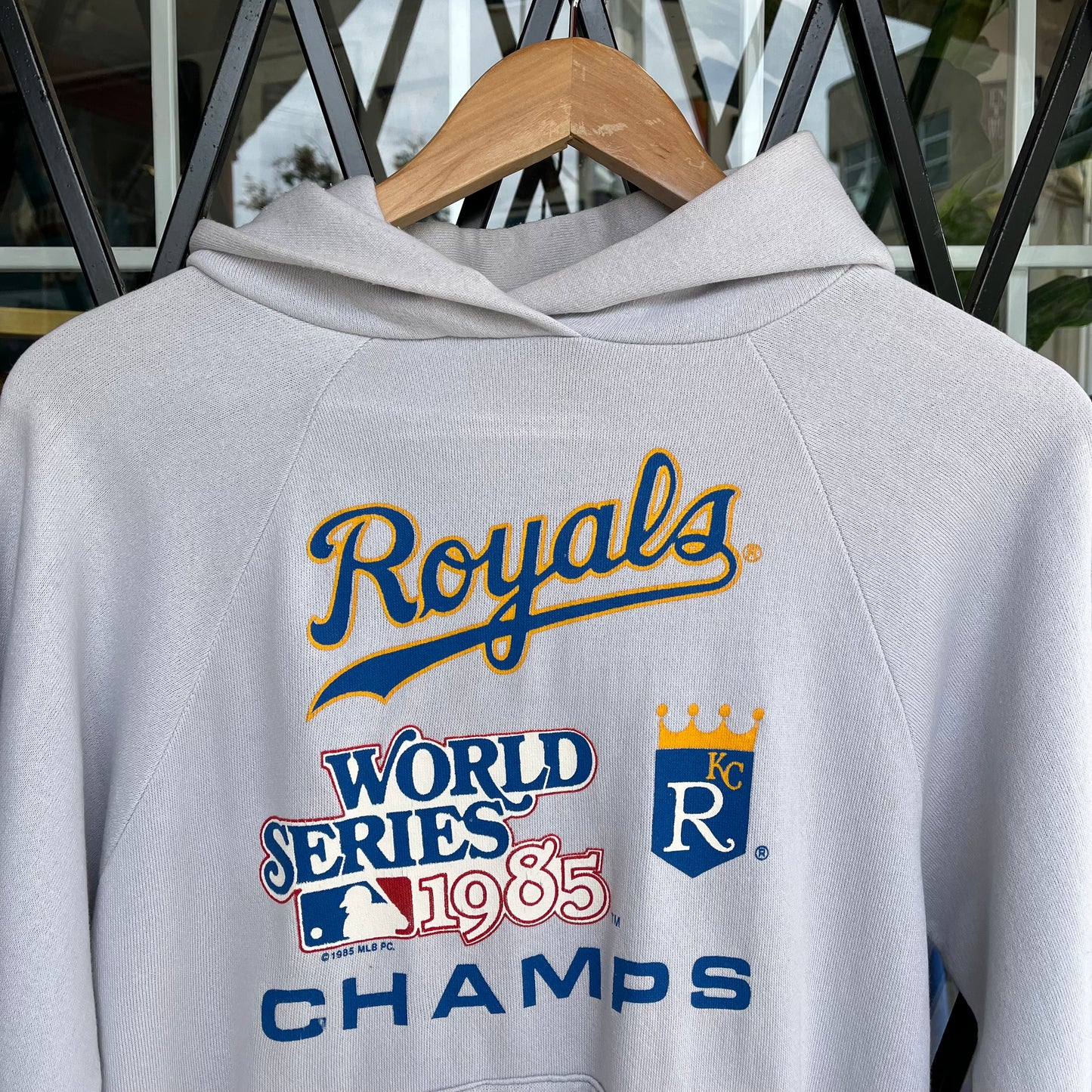 Vintage 1985 Kansas City Royals Hoodie - Size S