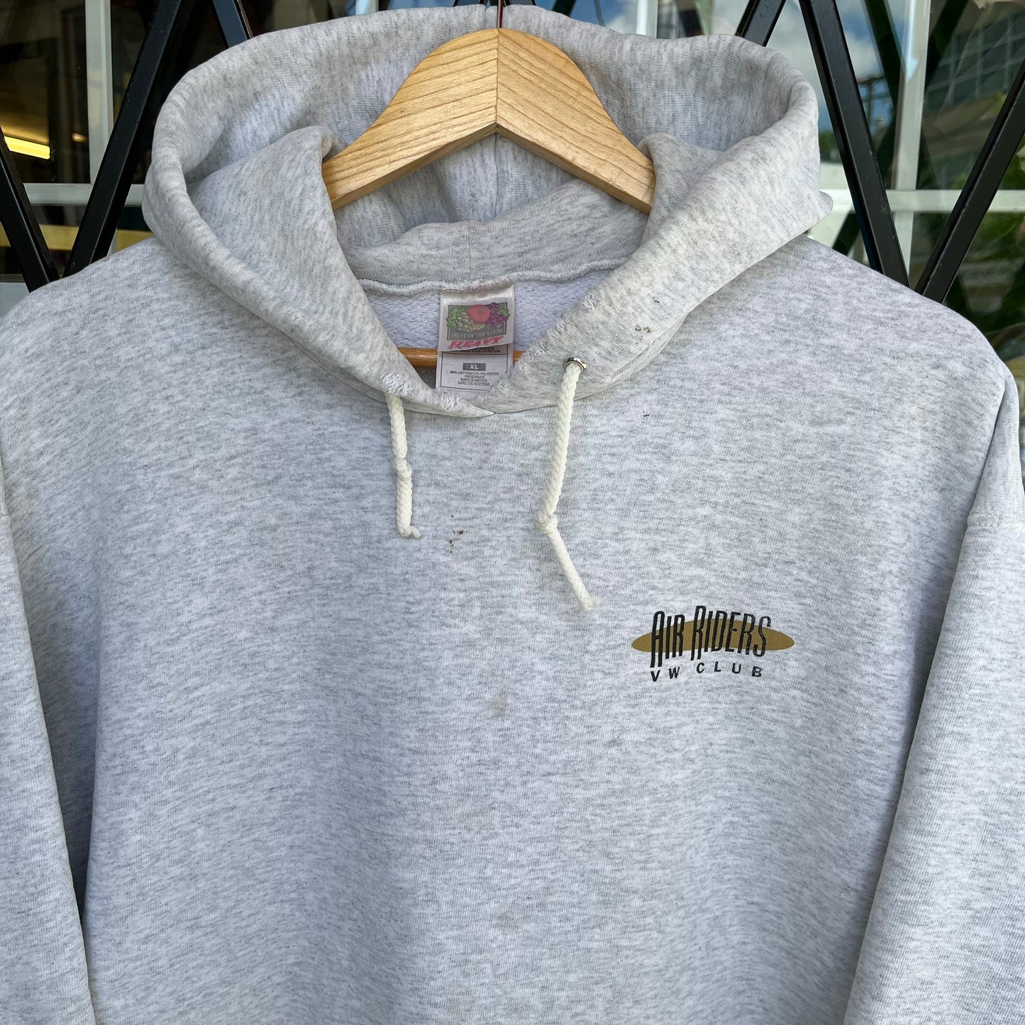 Vintage Volkswagen Air Riders Club Hoodie - Size XL