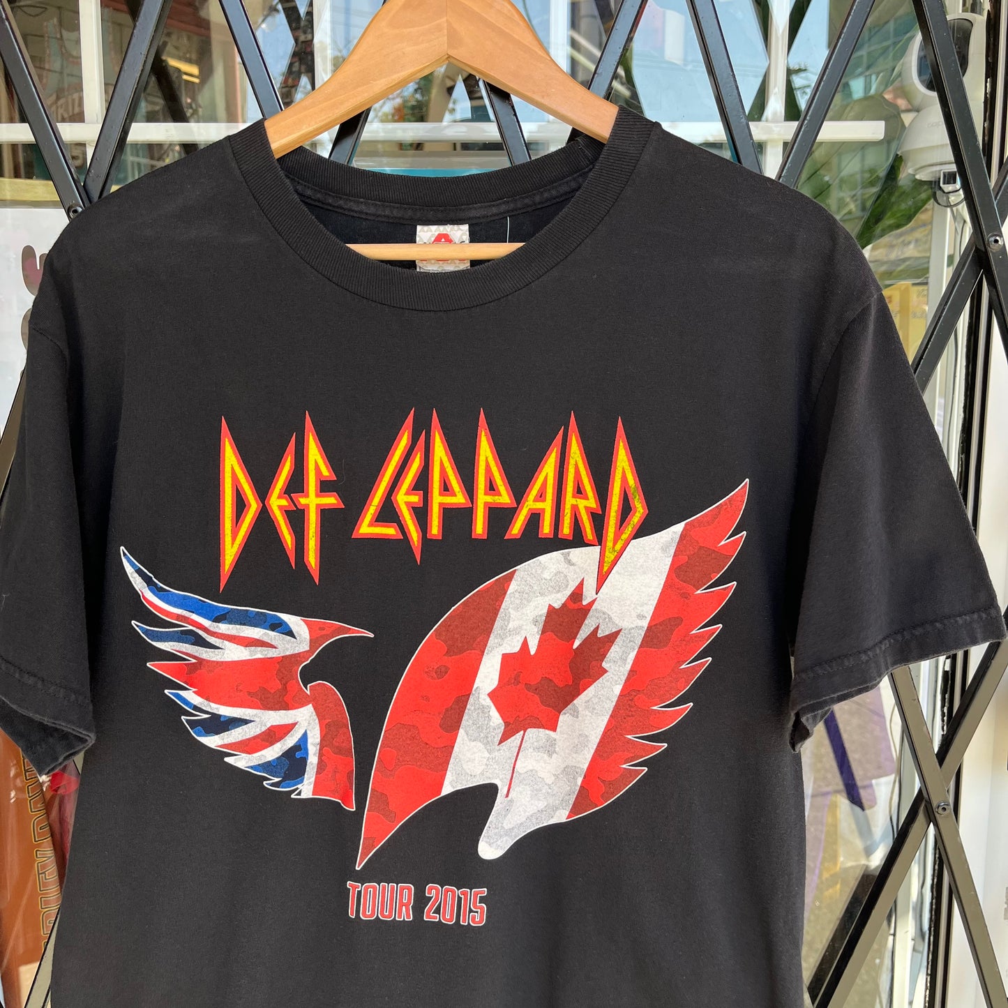 2015 Def Leppard Tour Tee - Size L