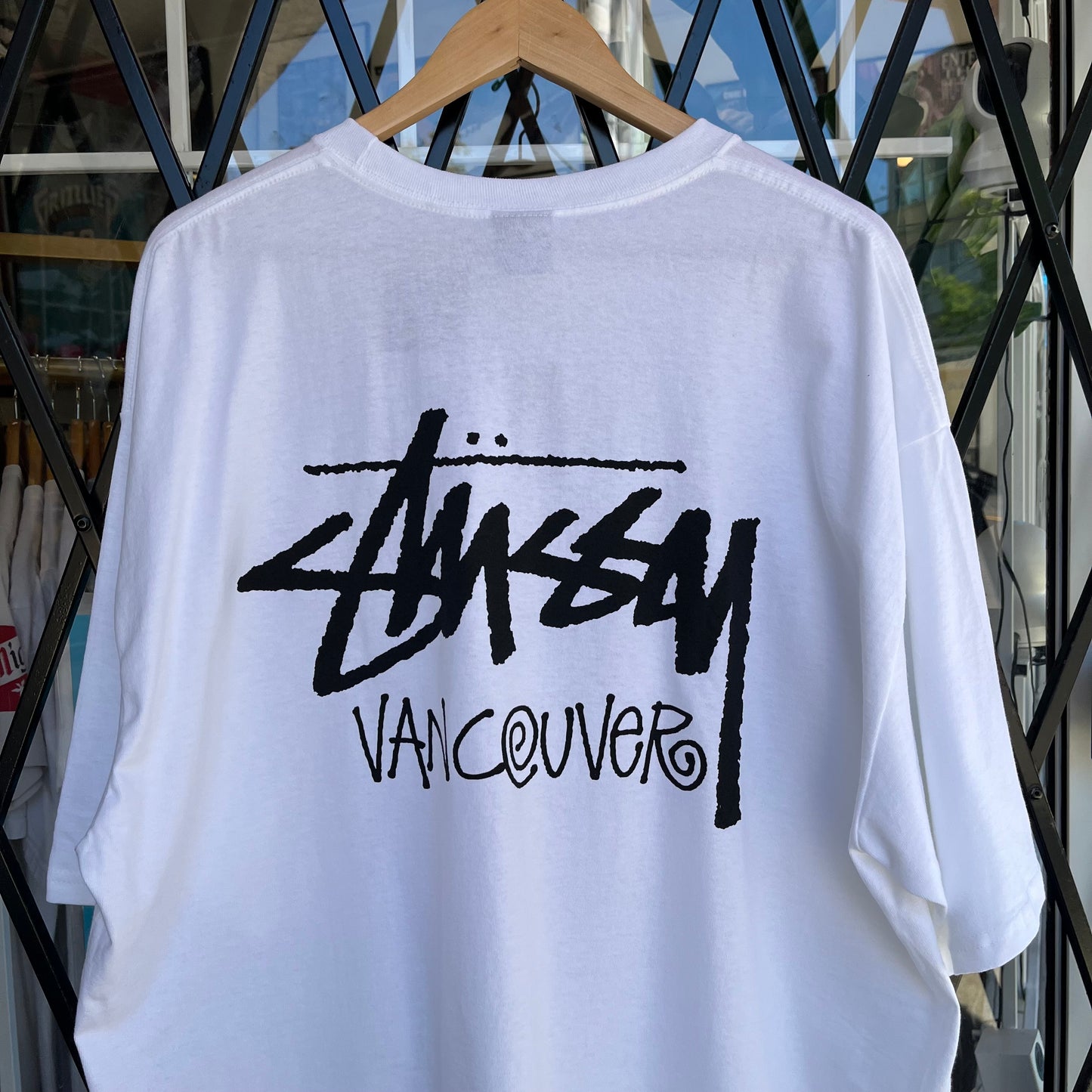 Stussy Vancouver Stock Tee White - Size XXL