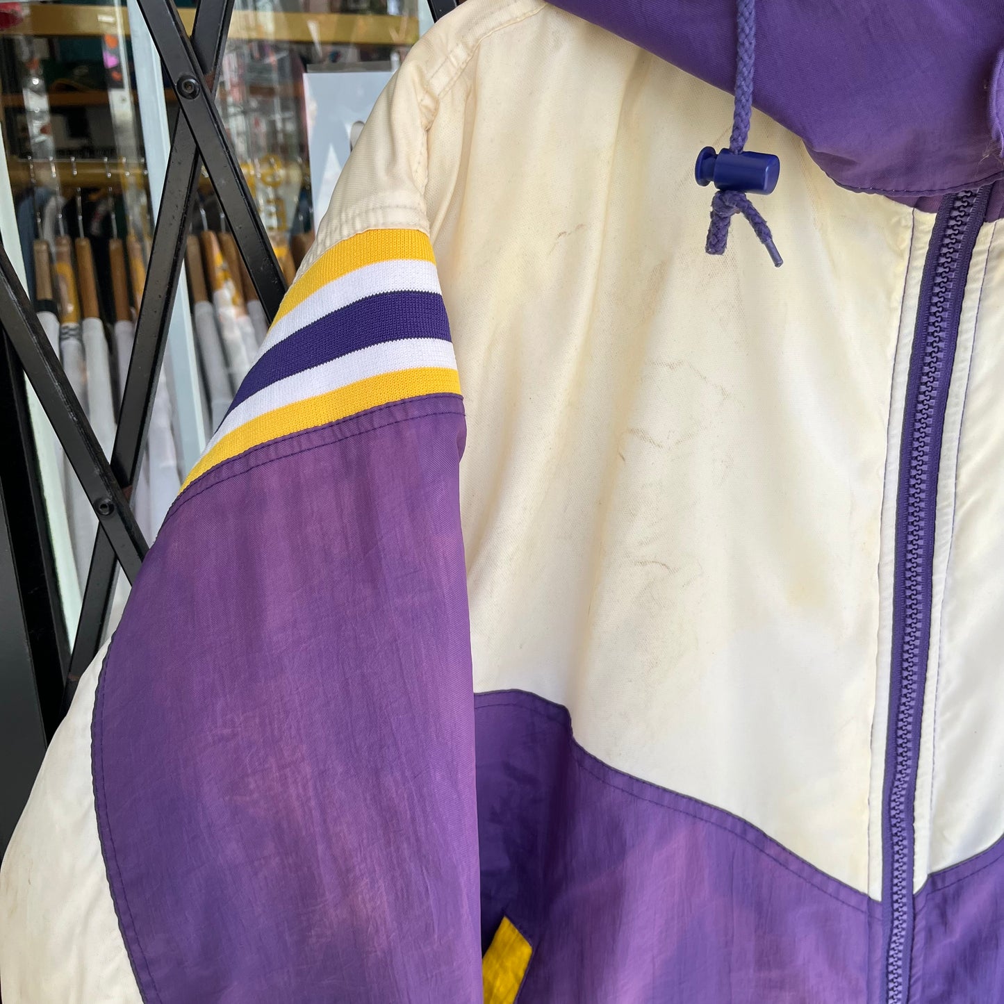 Vintage Pro Players Los Angeles Lakers Parka Jacket - Size M