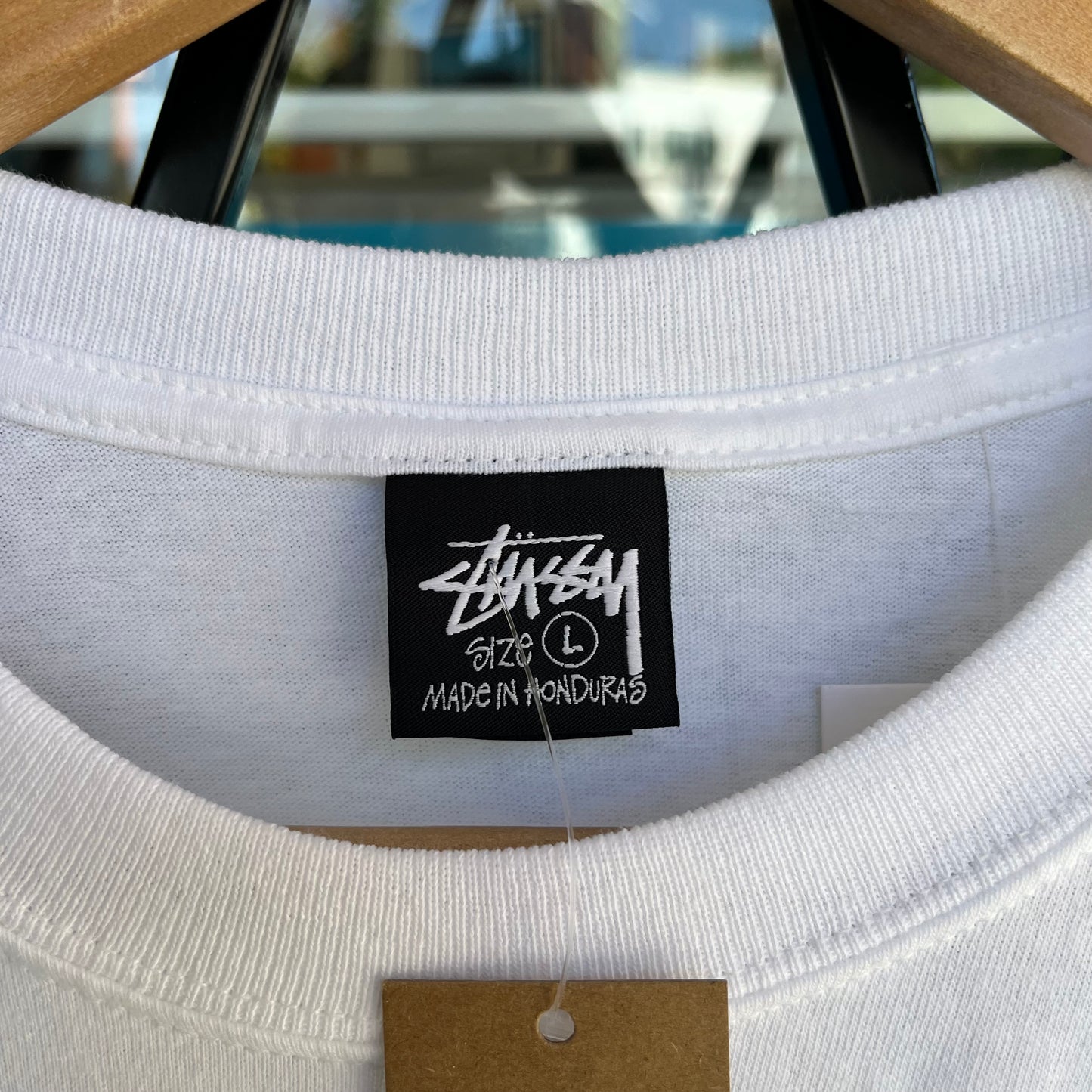 Stussy Smooth 80 Tee White - Size L