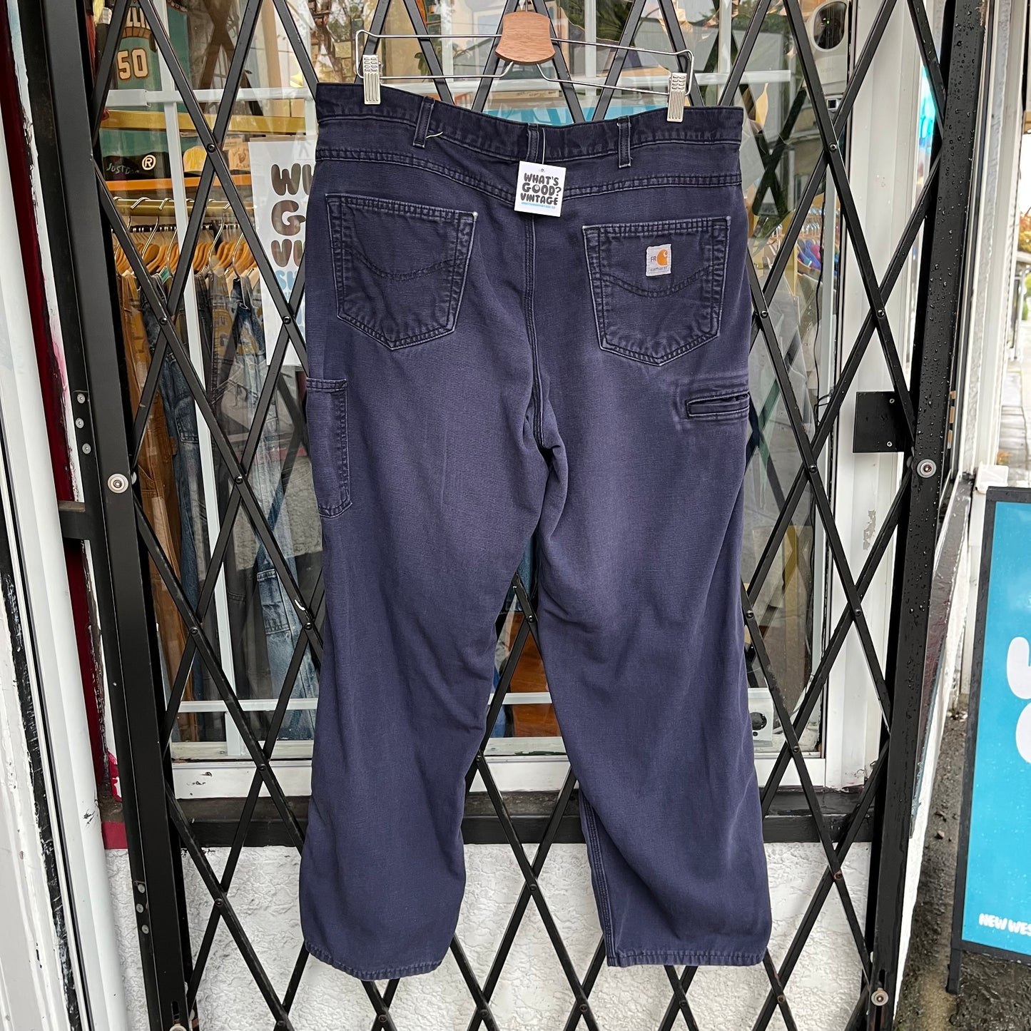 Carhartt FR Navy Pants - Size 38W