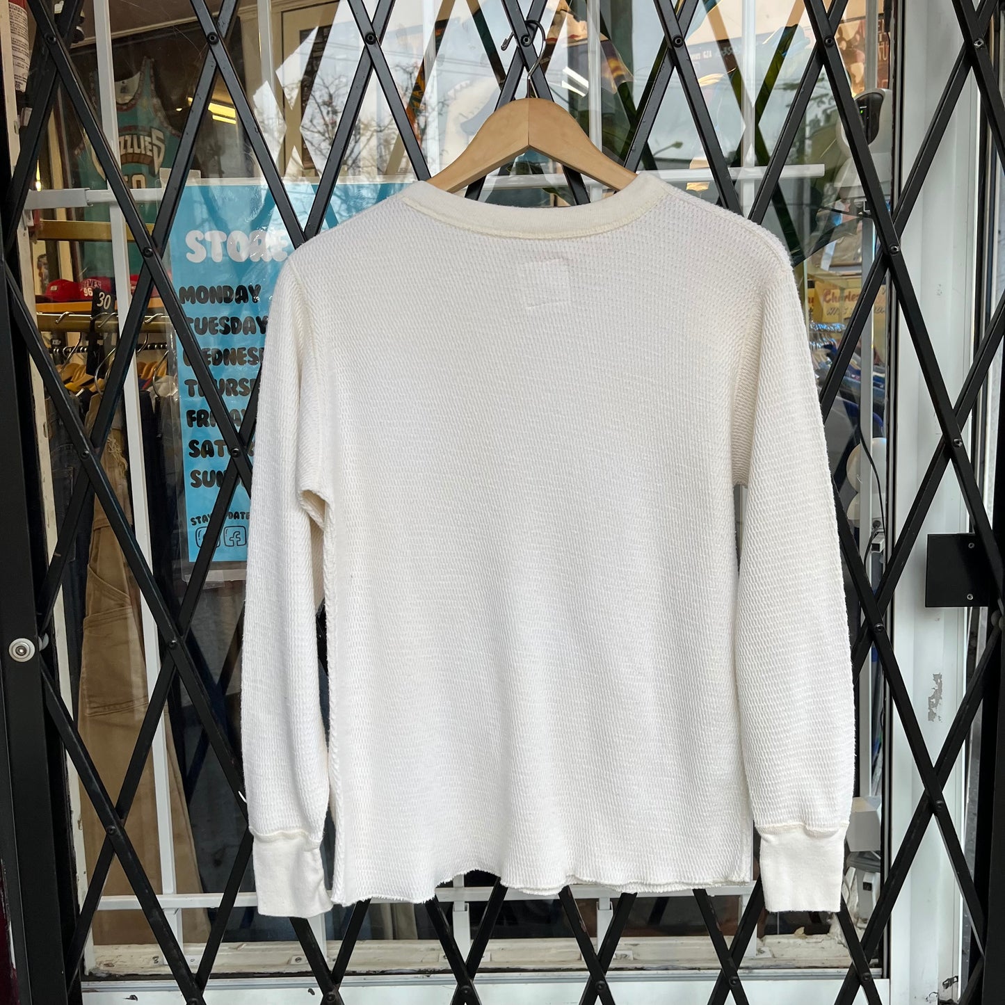 Vintage Waffle Long Sleeve - Size L