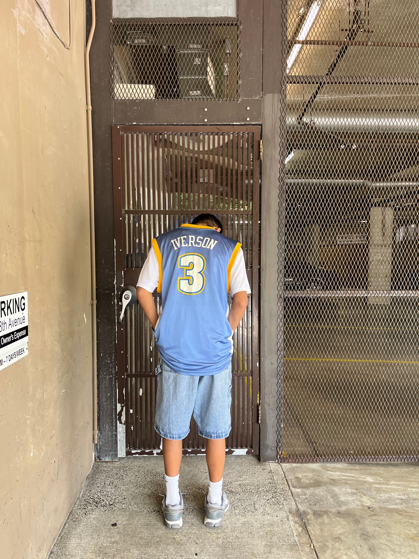 Adidas Denver Nuggets Allen Iverson Jersey - Size M