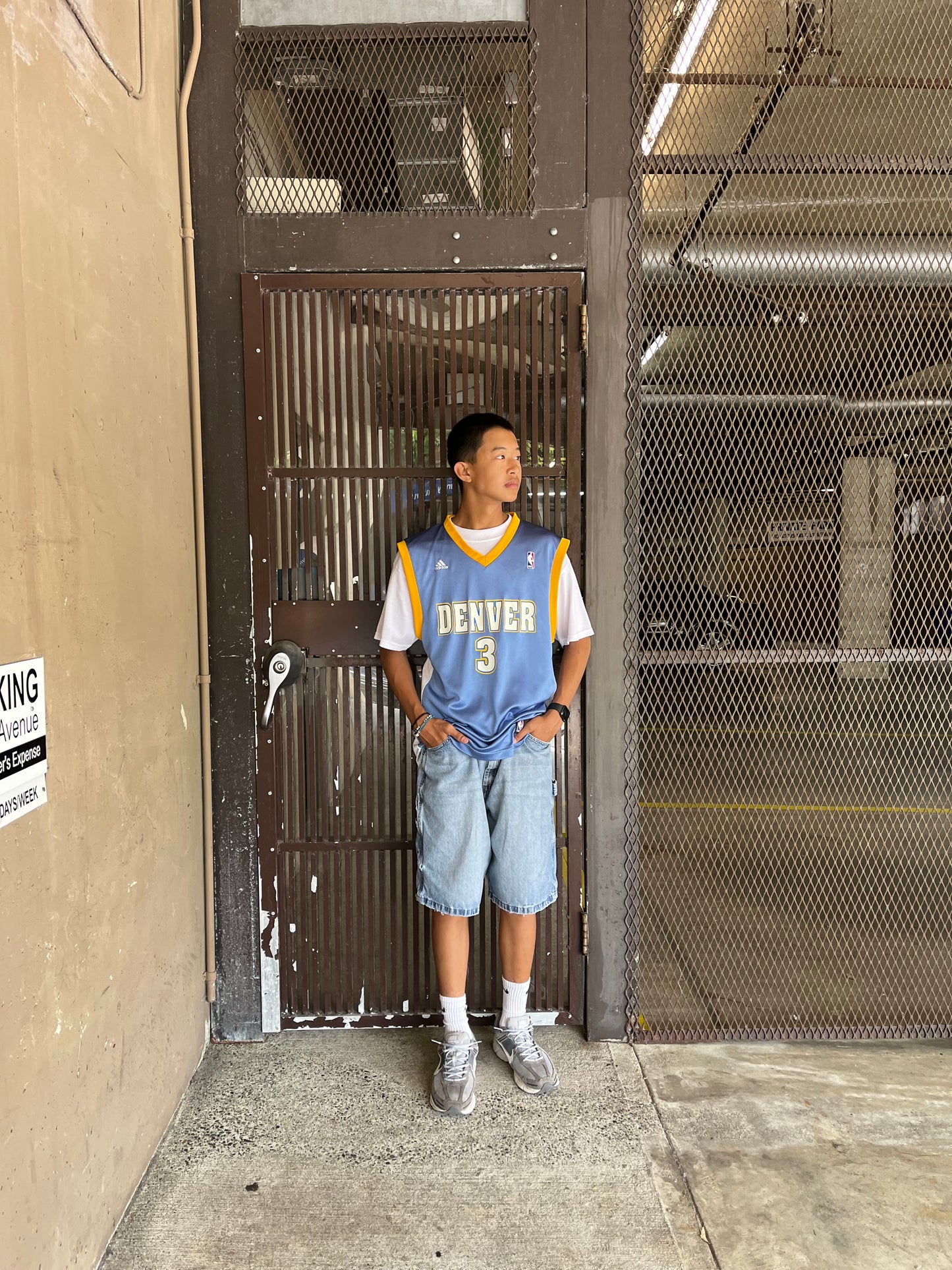 Adidas Denver Nuggets Allen Iverson Jersey - Size M