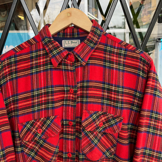 Vintage LL Bean Thinsulate Button Up Shirt - Size women’s XL