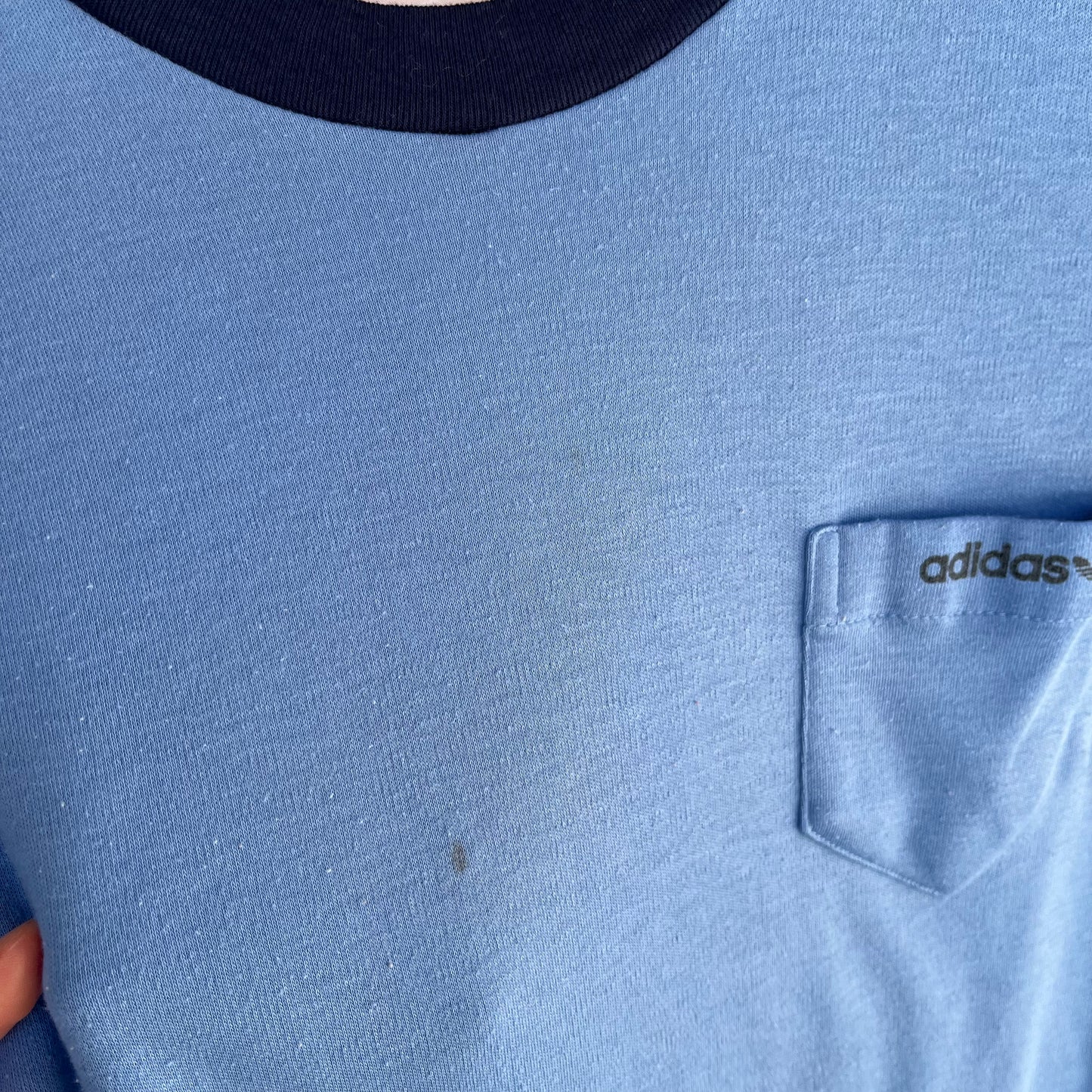 1980’s Adidas Ringer Pocket Tee - Size M