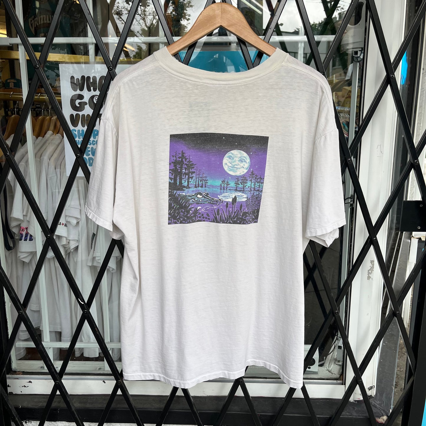1997 John Fogerty Blue Moon Swamp Album Tee - Size XL