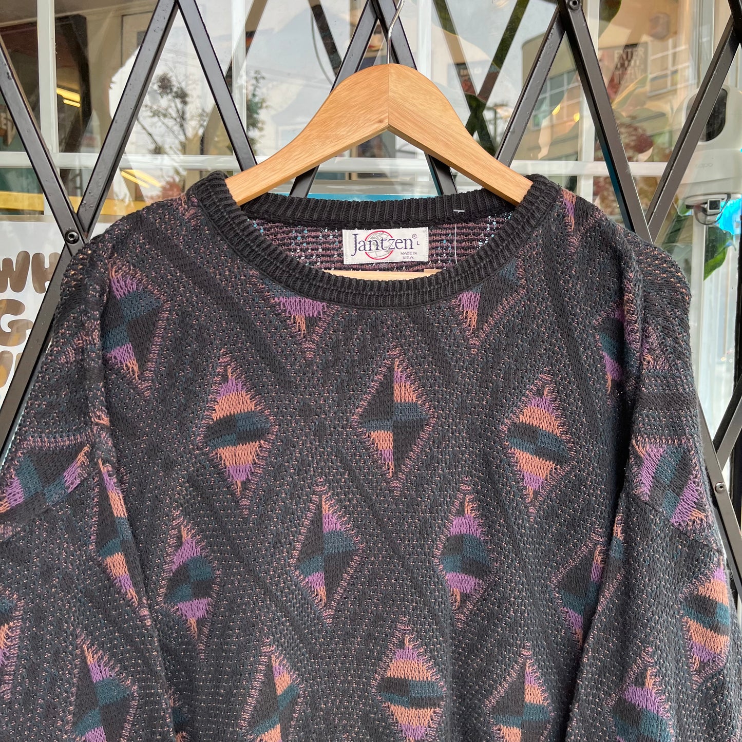 Vintage Knit Sweater - Size L