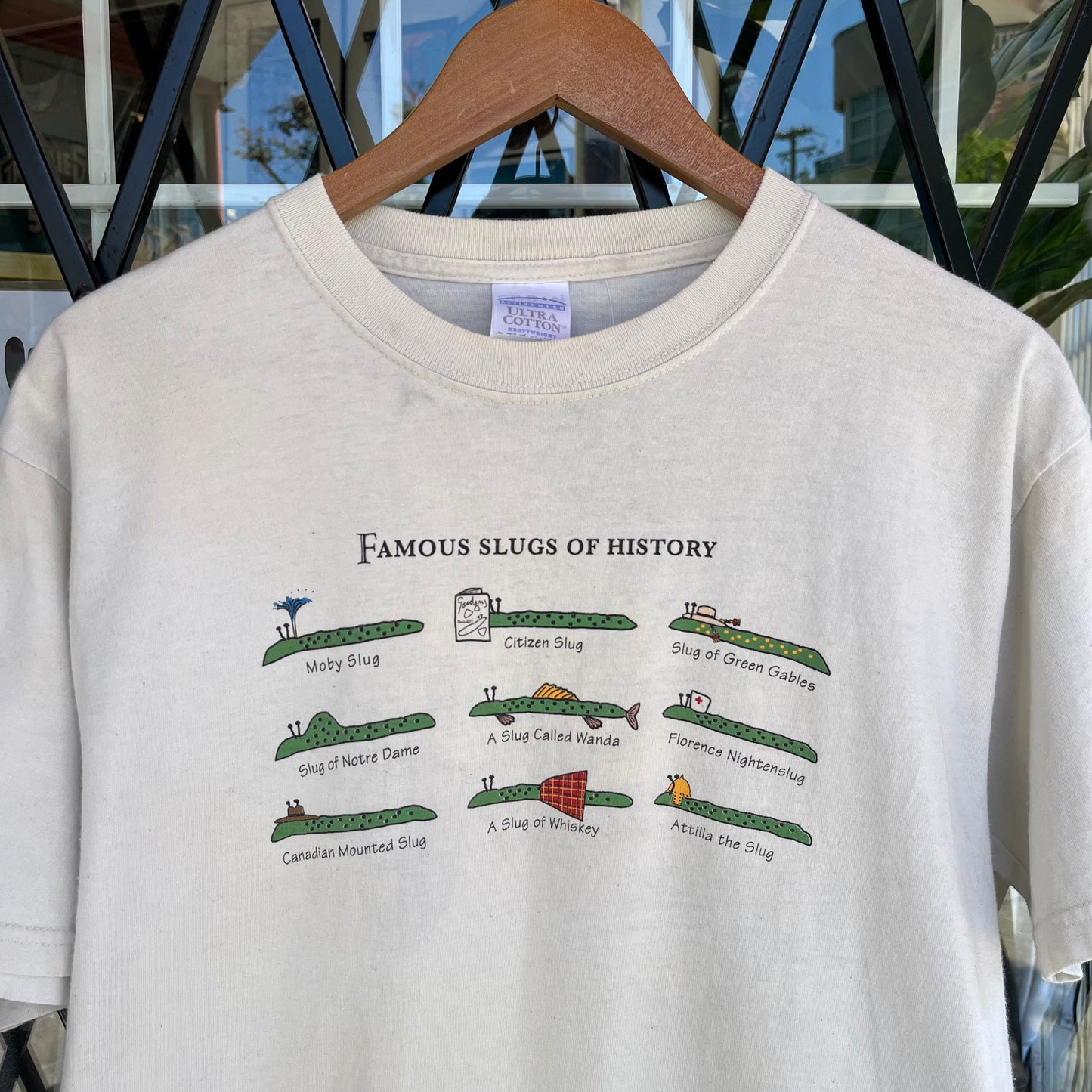 Vintage Slugs of History Parody Tee - Size M