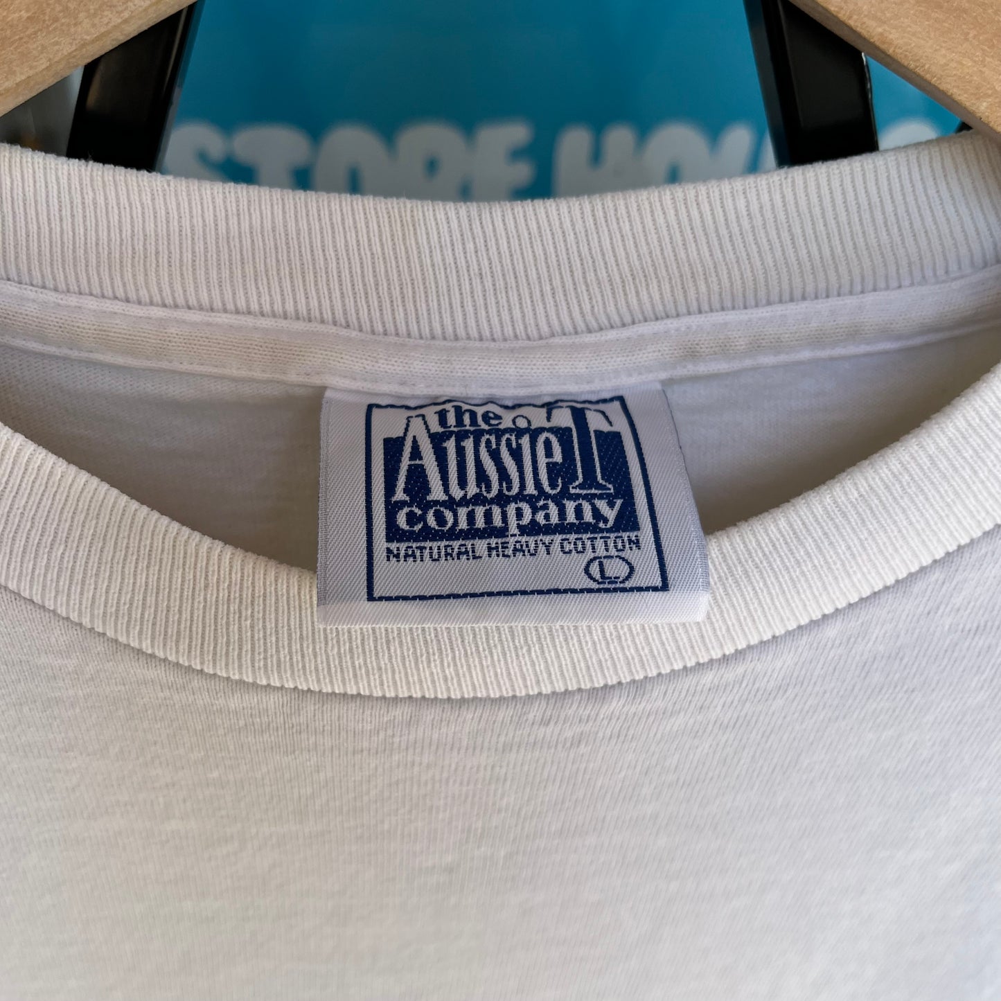 Vintage Aussie T. Company Soccer Tee - Size L