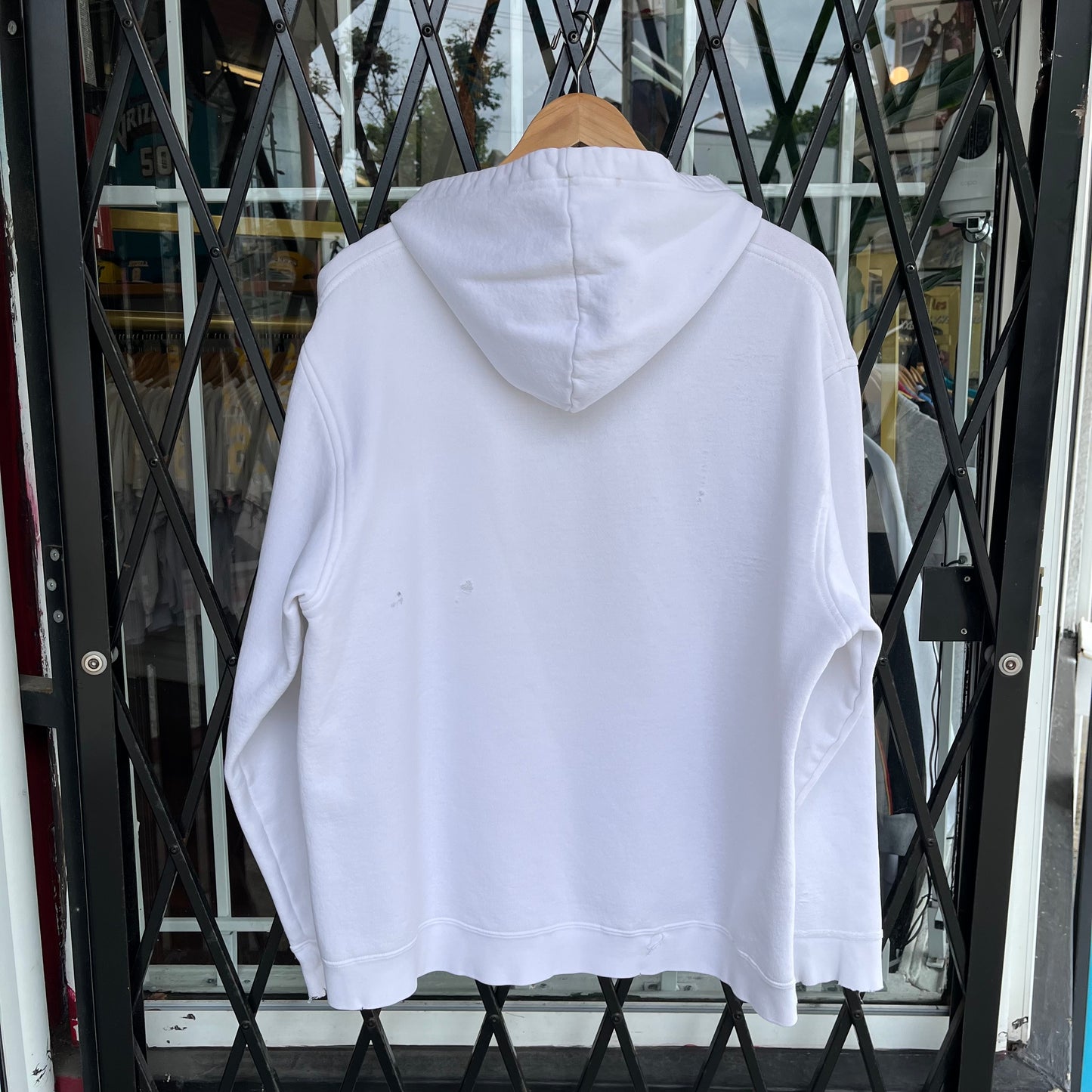Distressed Vintage Nike Hoodie - Size XXL
