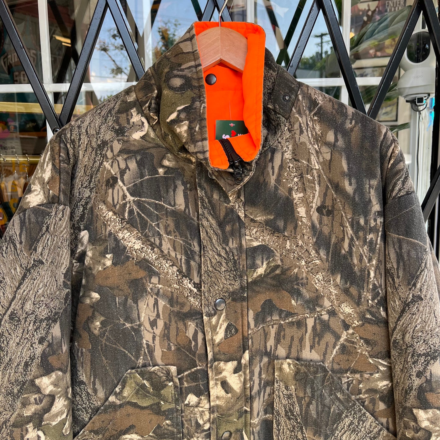 Vintage Mossy Oak Winter Hunting Jacket - Size XL
