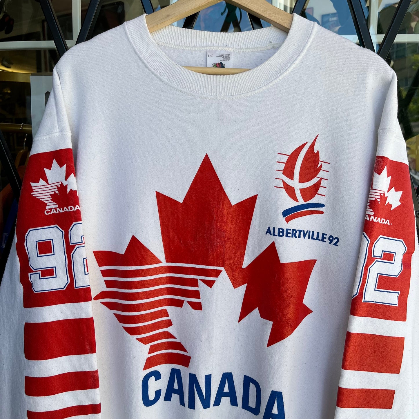 1992 Albertville Canada Crewneck - Size L