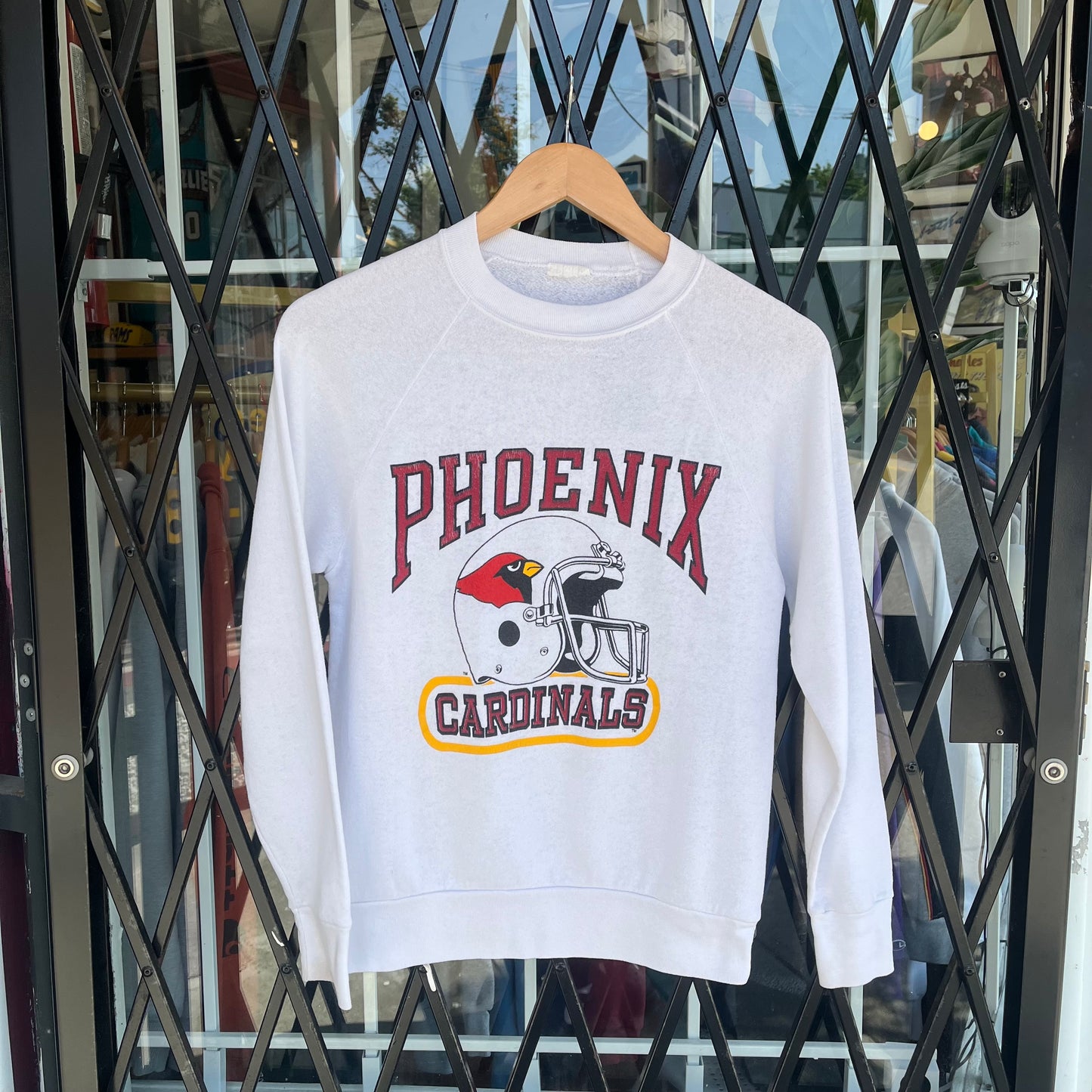 Vintage 80s Phoenix Cardinals Crewneck - Size S