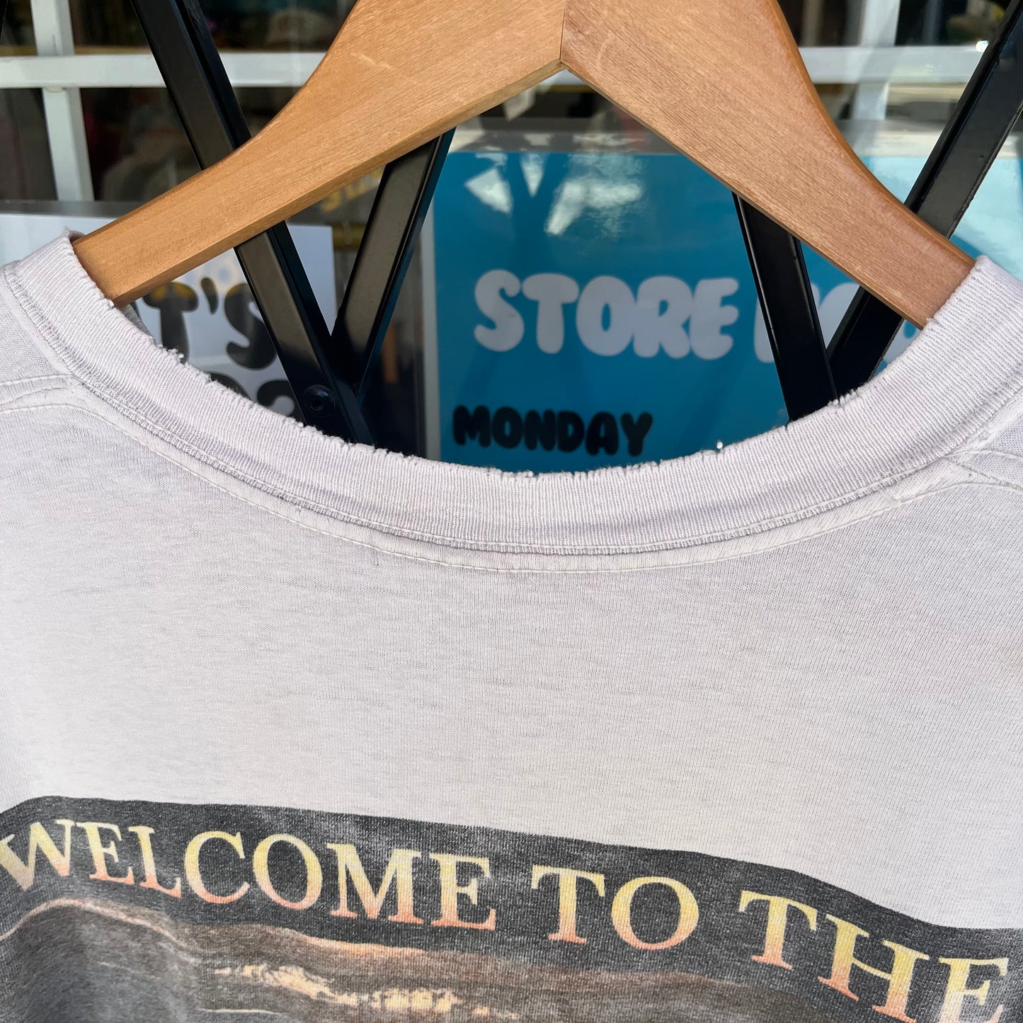 Distressed 2003 John Force Racing Tee - Size L