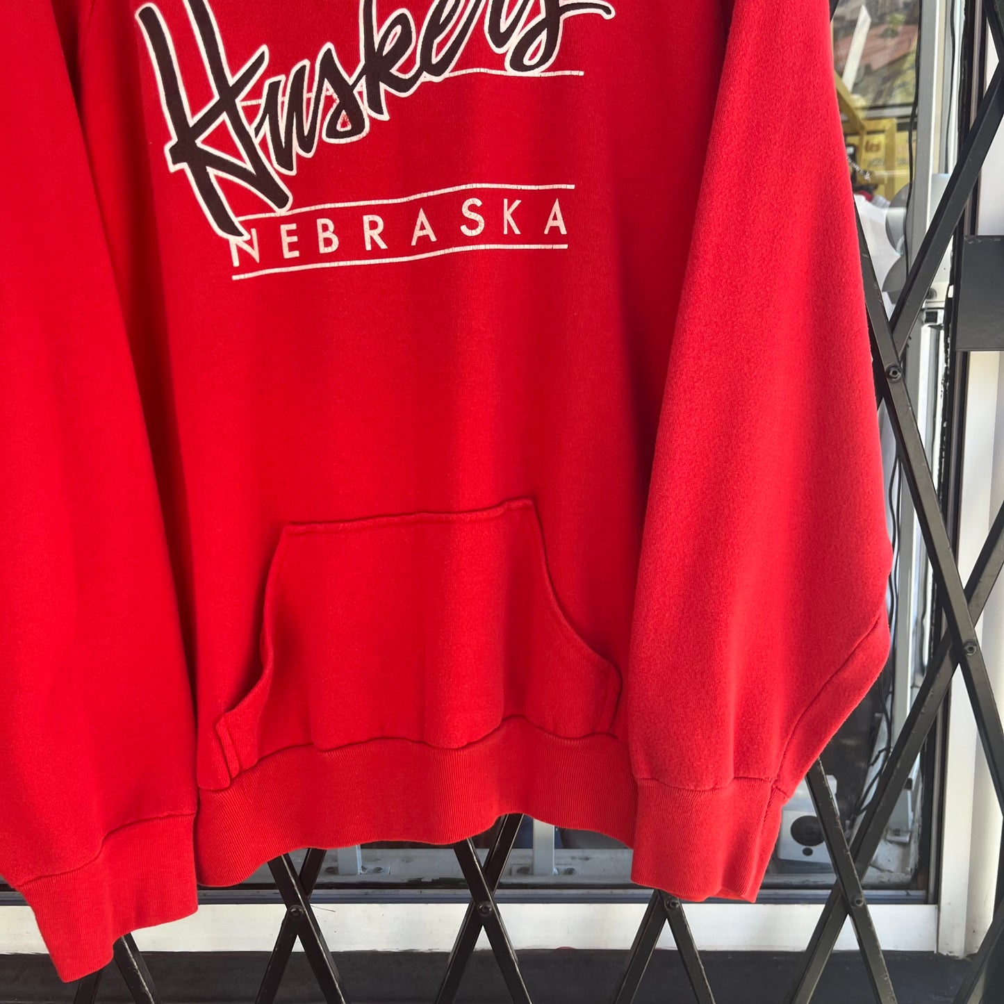 80’s University of Nebraska Huskers Hoodie - Size XL