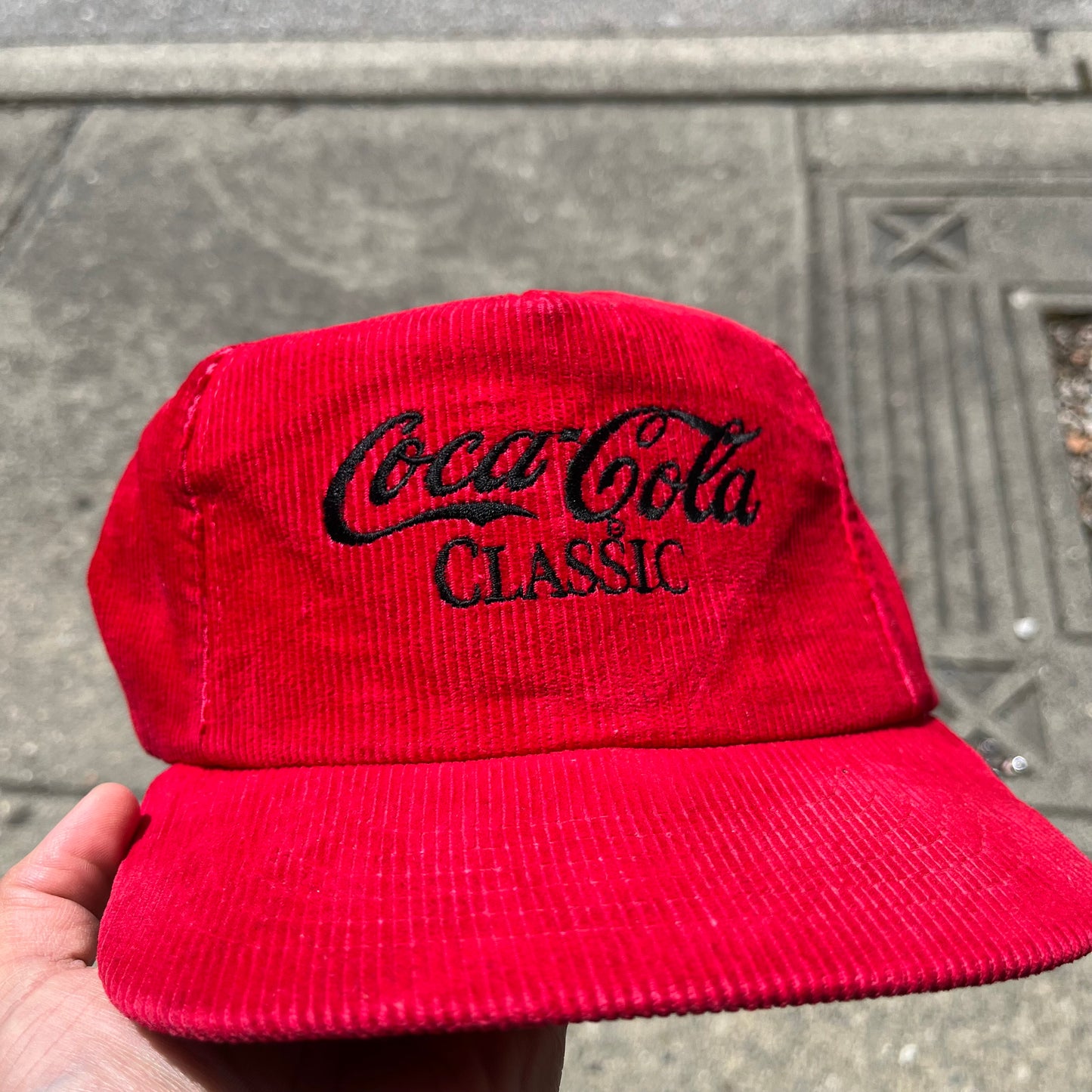1980’s Coca Cola Corduroy Snapback