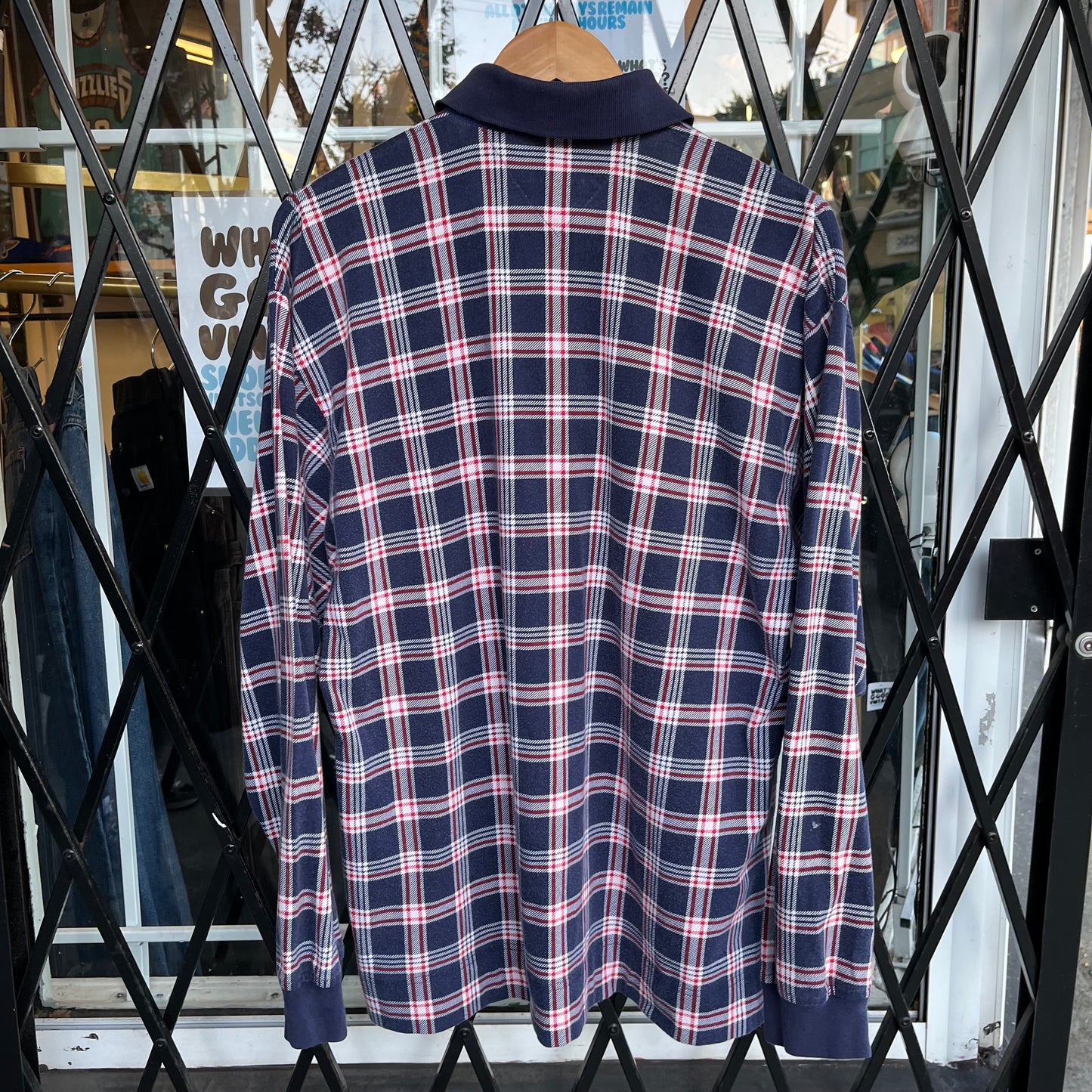 Vintage Tommy Long Sleeve Shirt - Size L