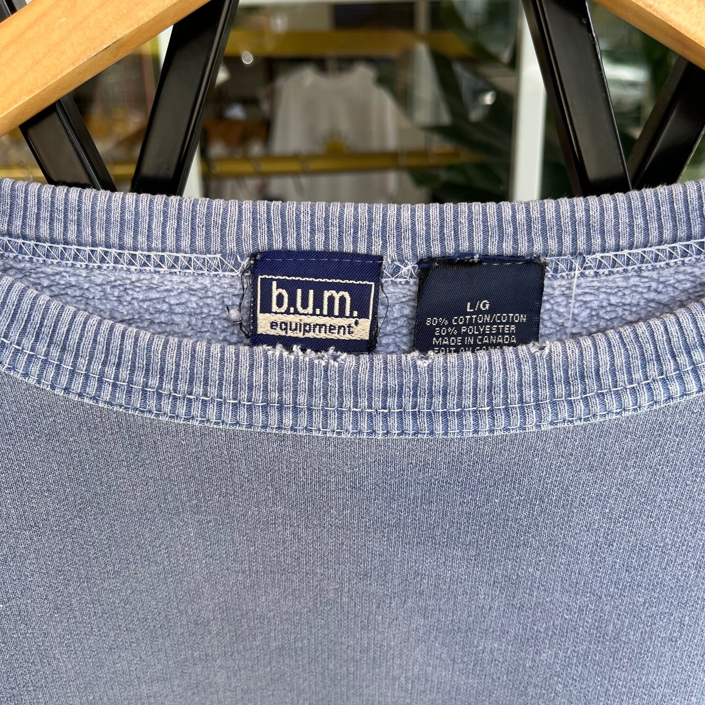 Vintage BUM Equipment Crewneck - Size L