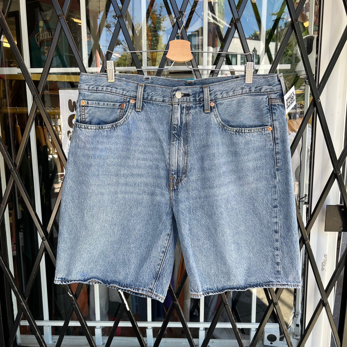Levi’s Big E Baggy Denim Shorts - Size 38W
