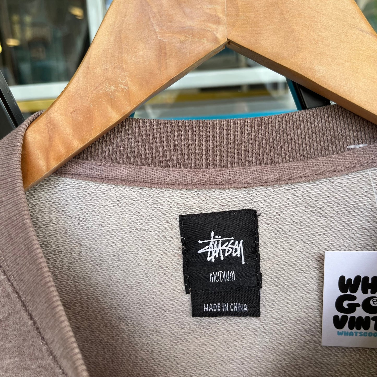 Stussy Pocket Crewneck - Size M