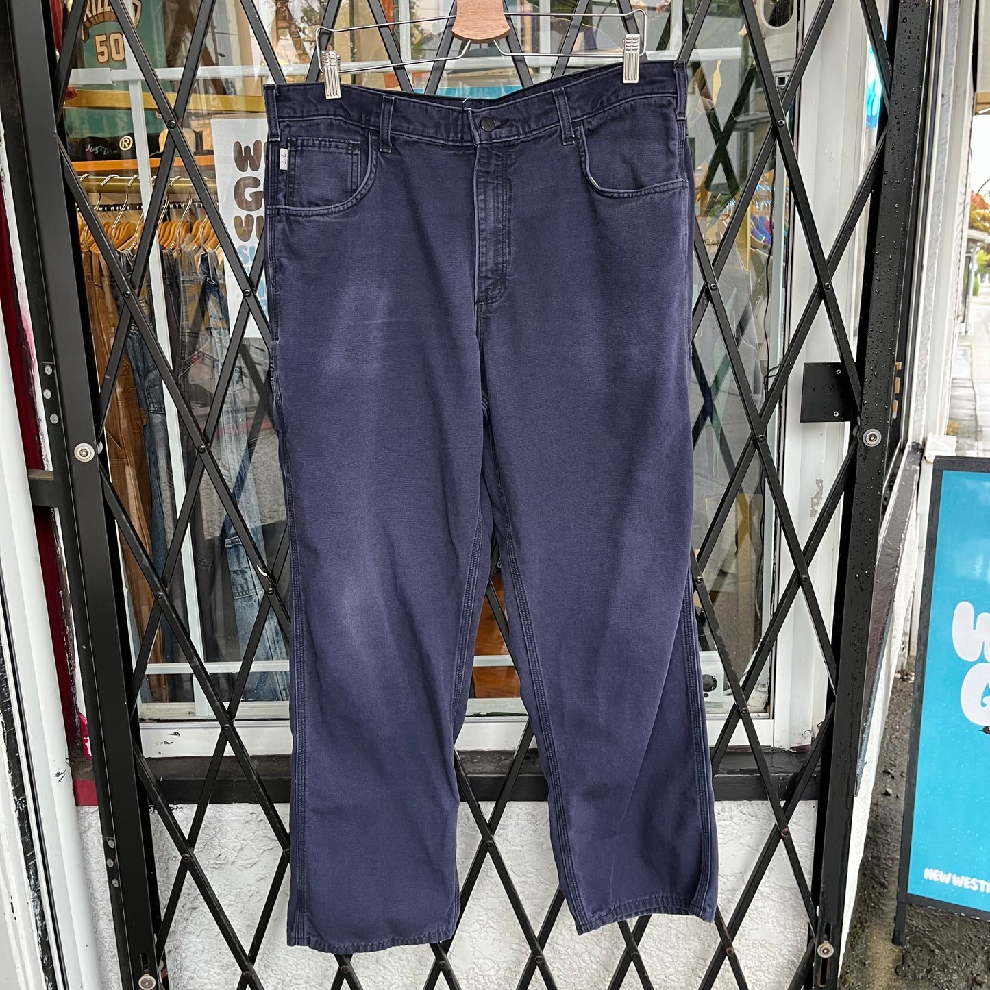 Carhartt FR Navy Pants - Size 38W