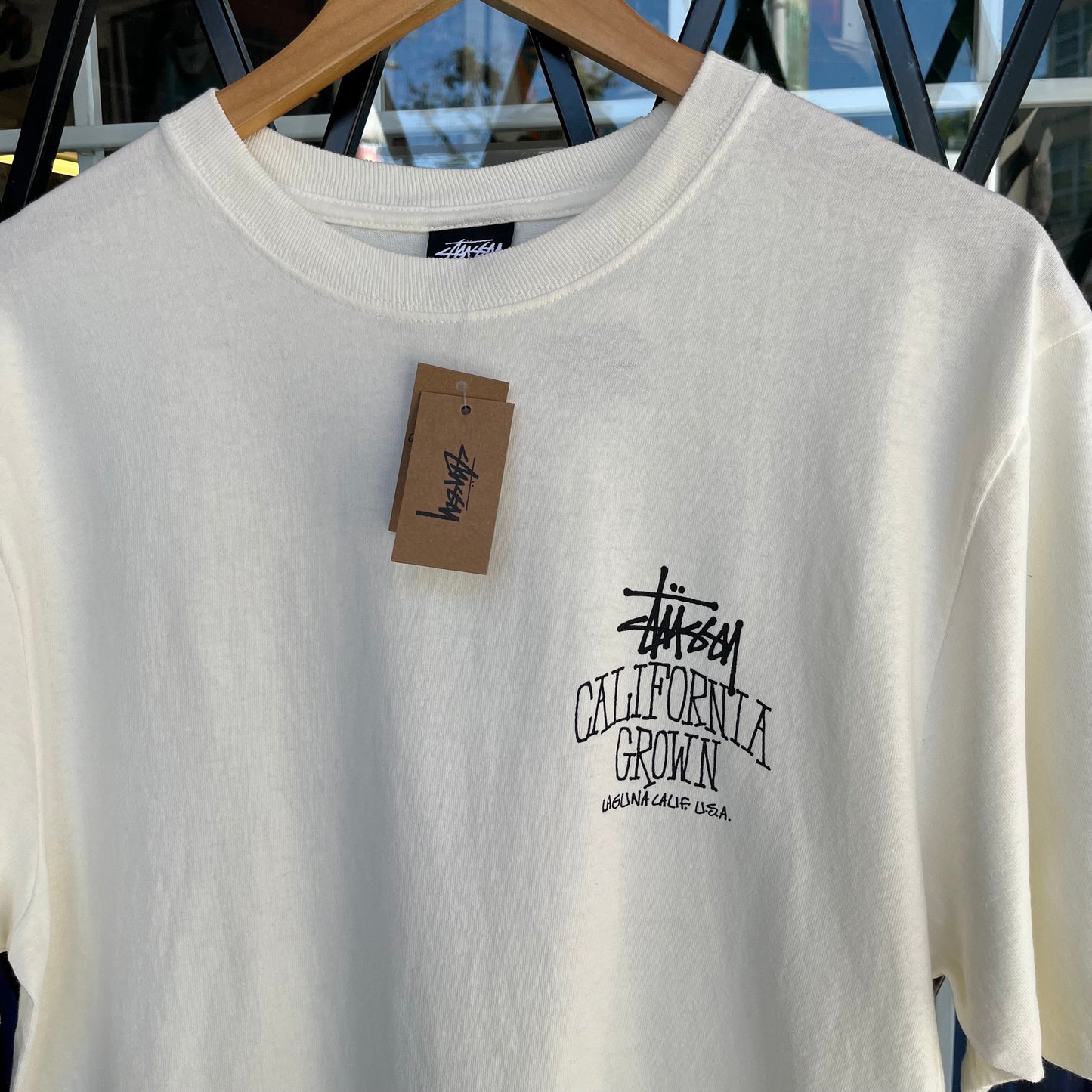 Stussy Cali Grown Tee White - Size M