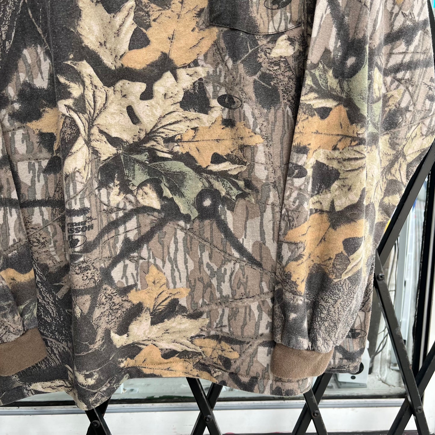 Vintage Real Tree Pocket Long Sleeve - Size XXL