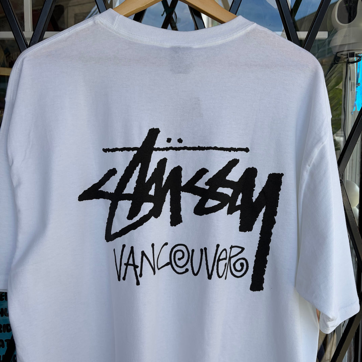 Stussy Vancouver Stock Tee White - Size XL