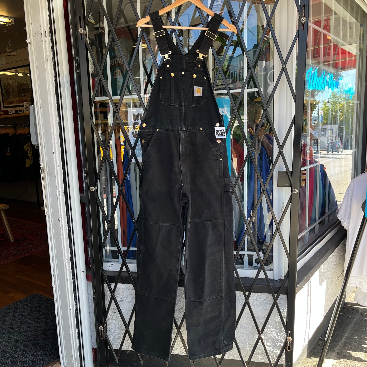 Carhartt Black Overalls - Size 32W