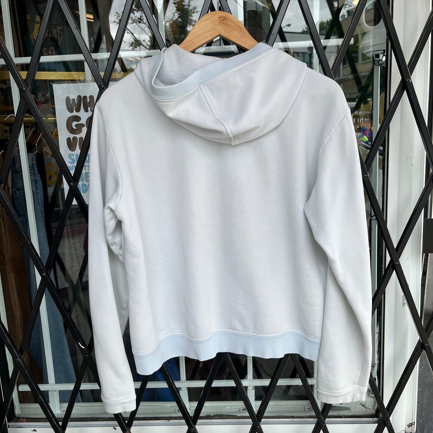 Vintage Nike Cropped Hoodie - Size Womens XL