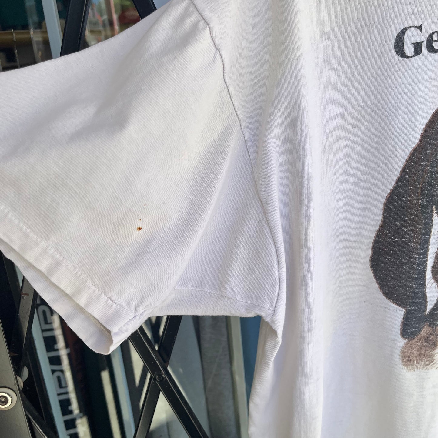 Distressed Vintage German Shorthair Dog Tee - Size XL