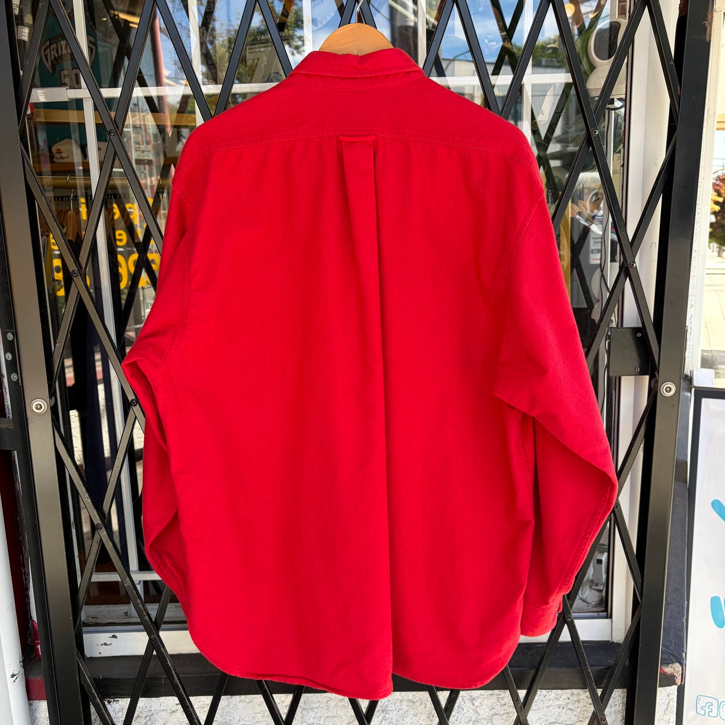 Vintage Eddie Bauer Chamois Button Up Shirt - Size XL