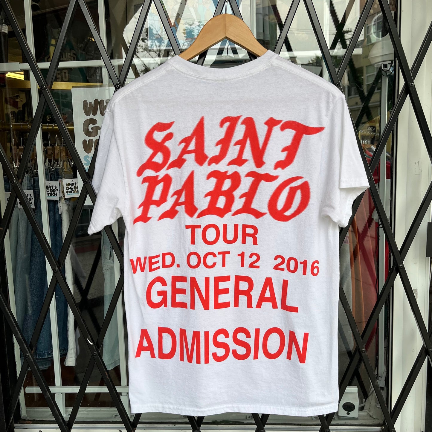 2016 Kanye West Saint Pablo Tour Tee - Size M